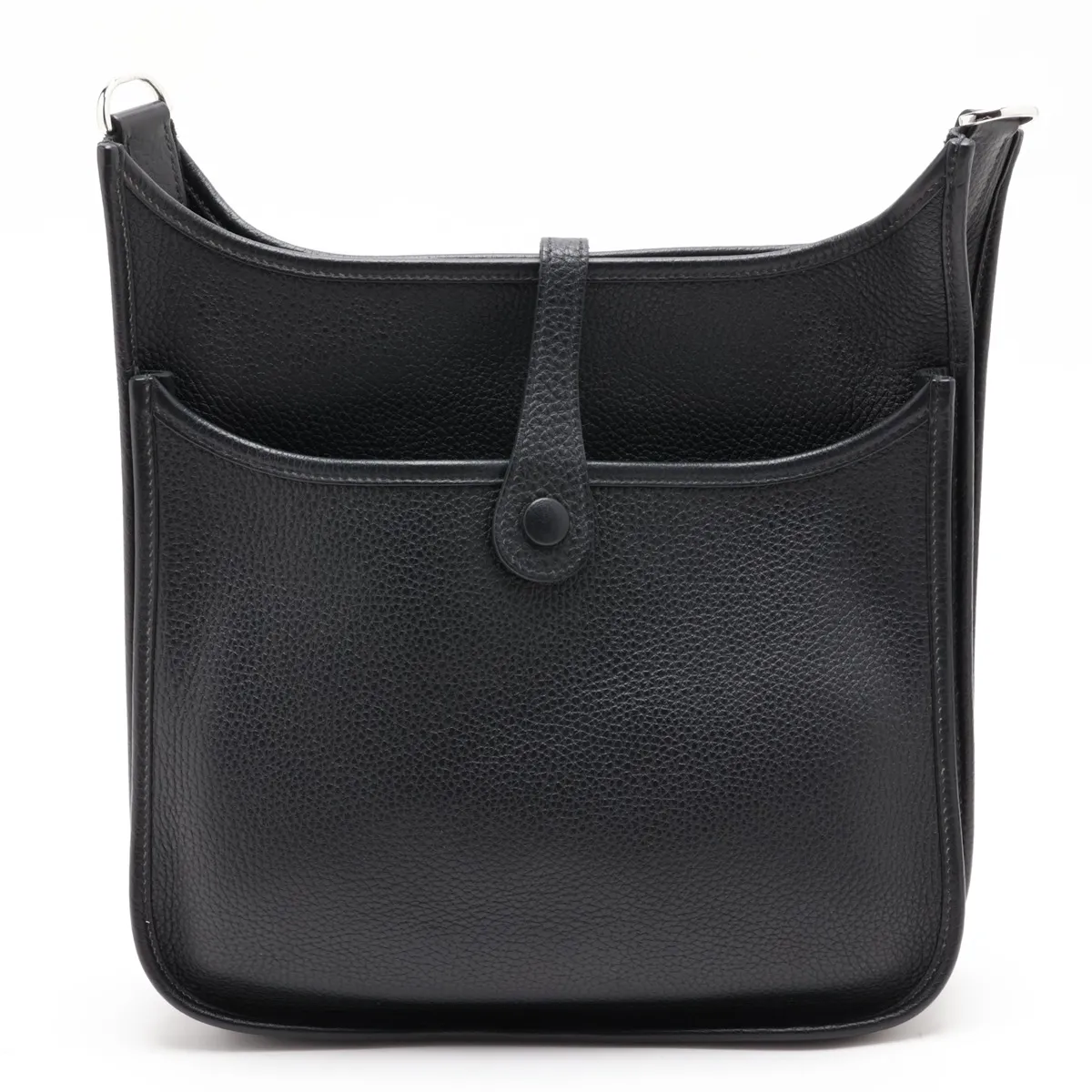 Evelyne 3 29 PM Taurillon Clemence Black Silver Hardware Year: 2020 — view 2