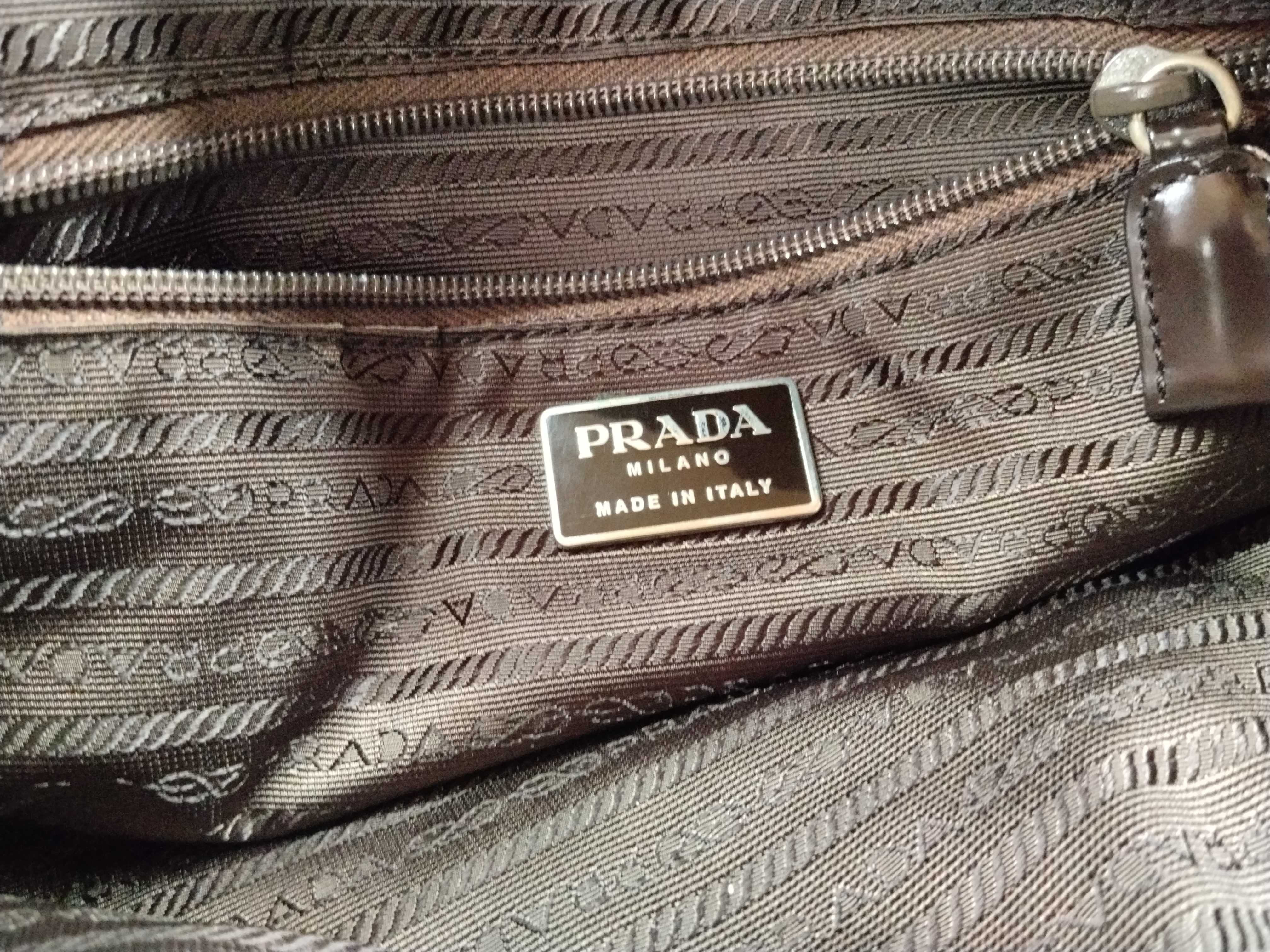Nylon Shoulder Bag, Khaki Shoulder Bag — view 12