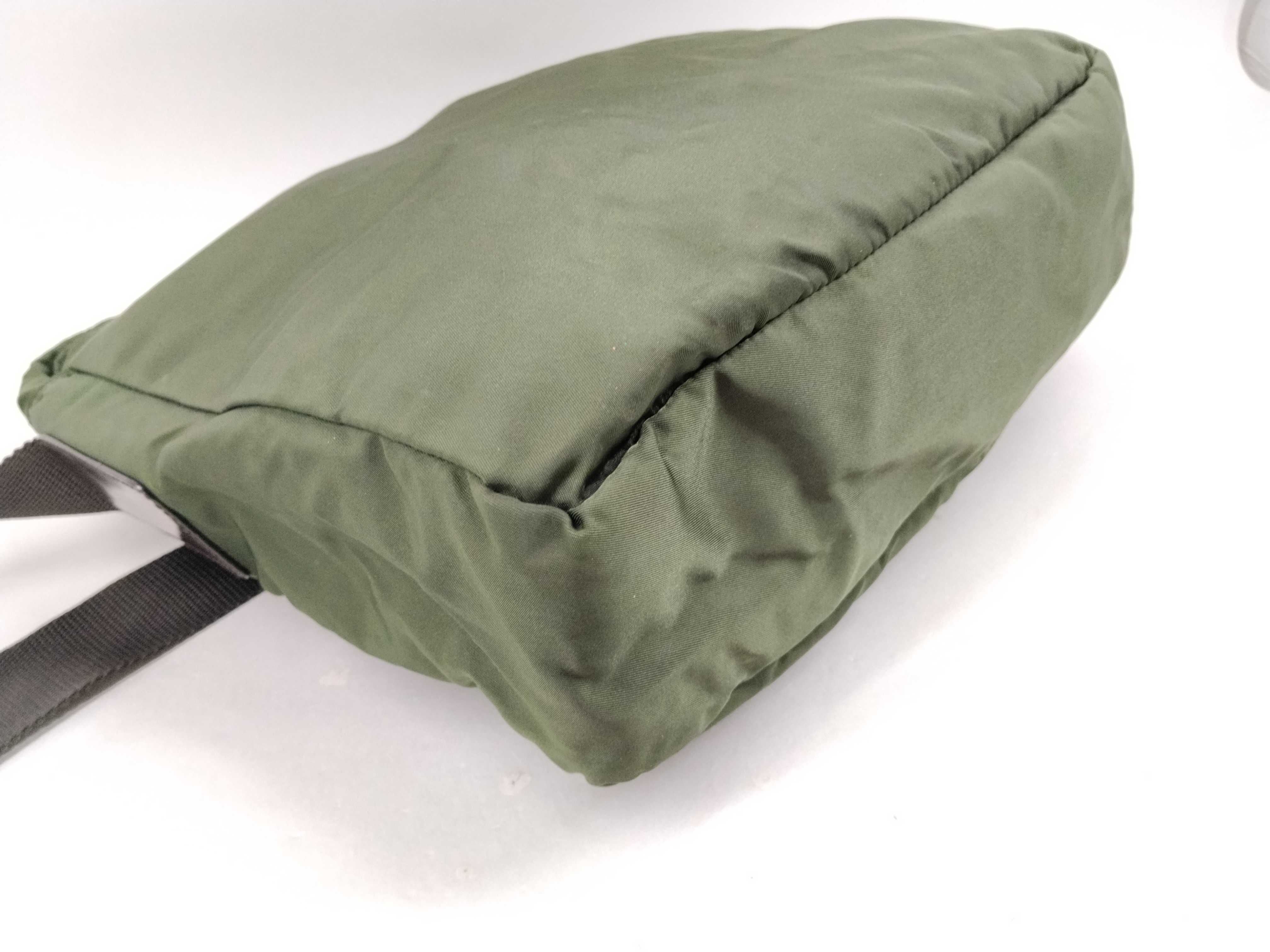 Nylon Shoulder Bag, Khaki Shoulder Bag — view 4