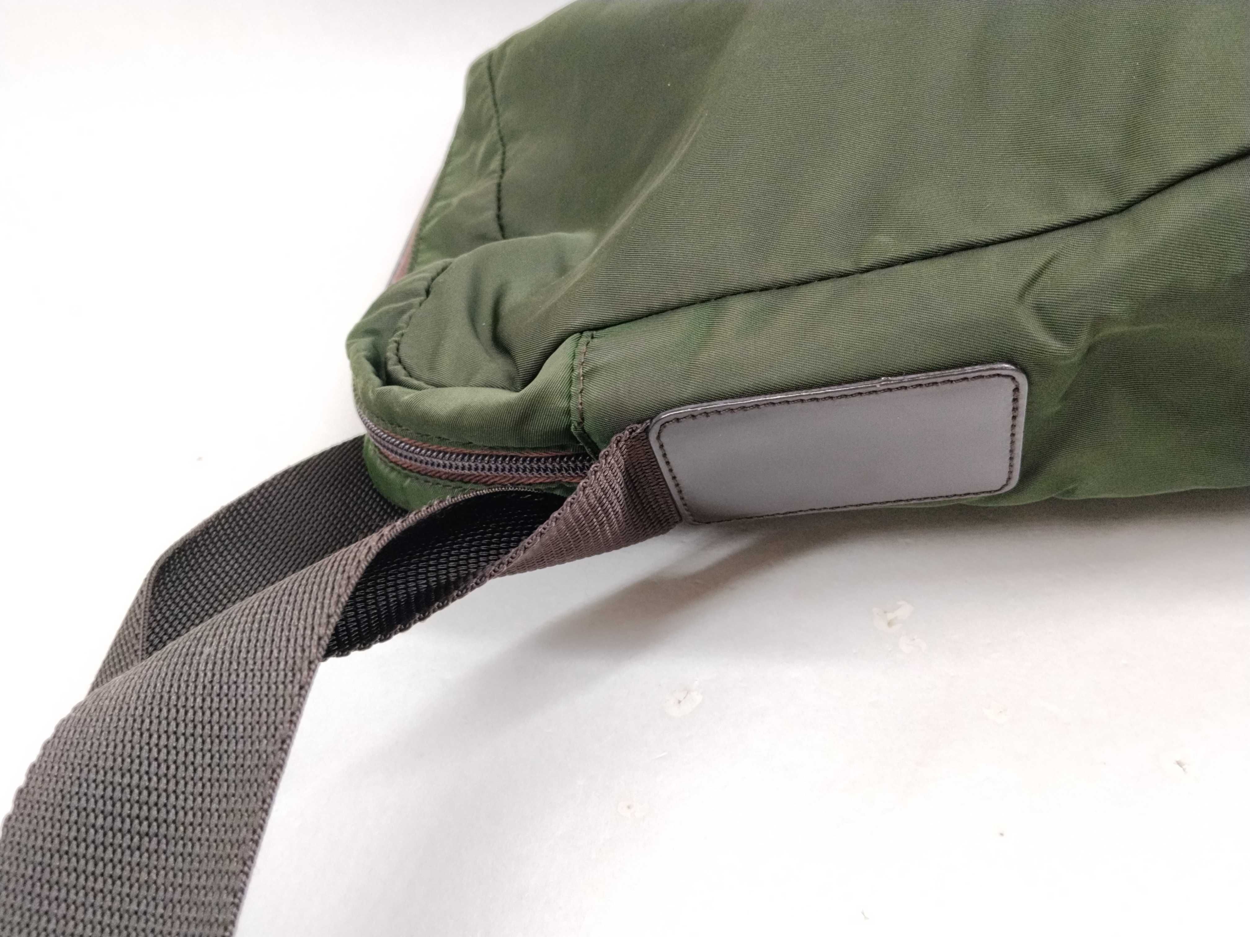Nylon Shoulder Bag, Khaki Shoulder Bag — view 5
