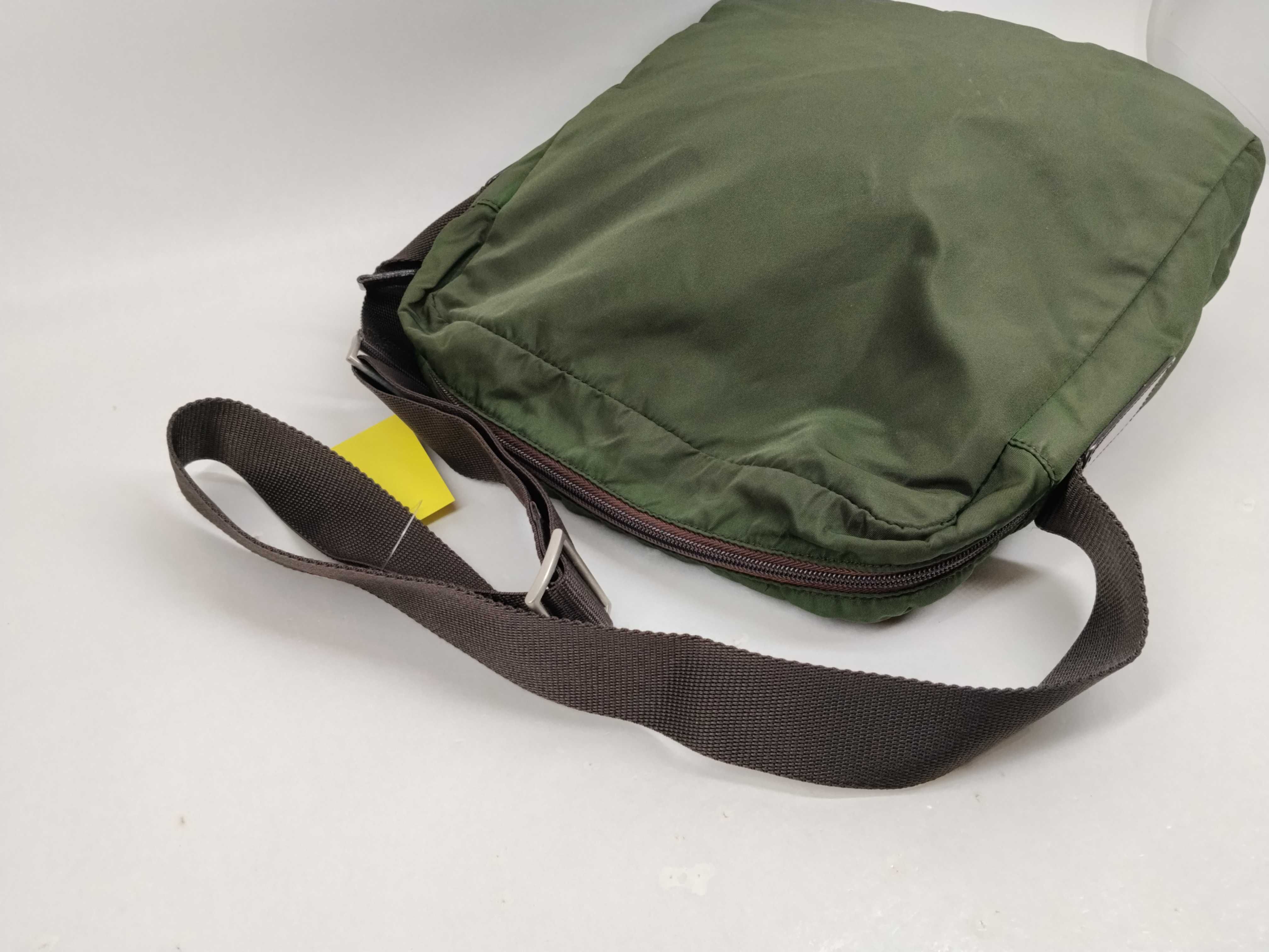 Nylon Shoulder Bag, Khaki Shoulder Bag — view 6