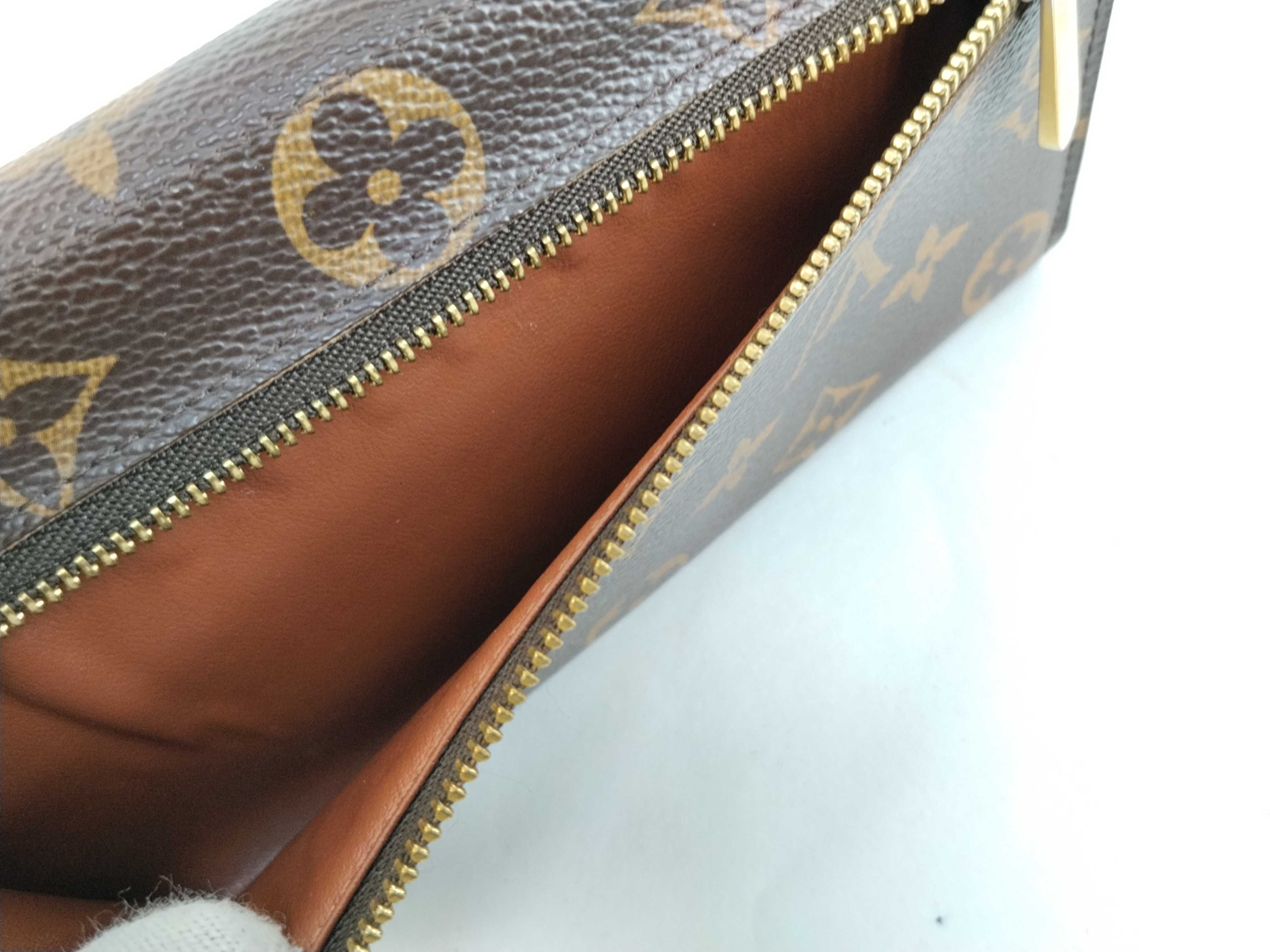 Monogram Portefeuille Eugenie Tri-fold Long Wallet — view 14