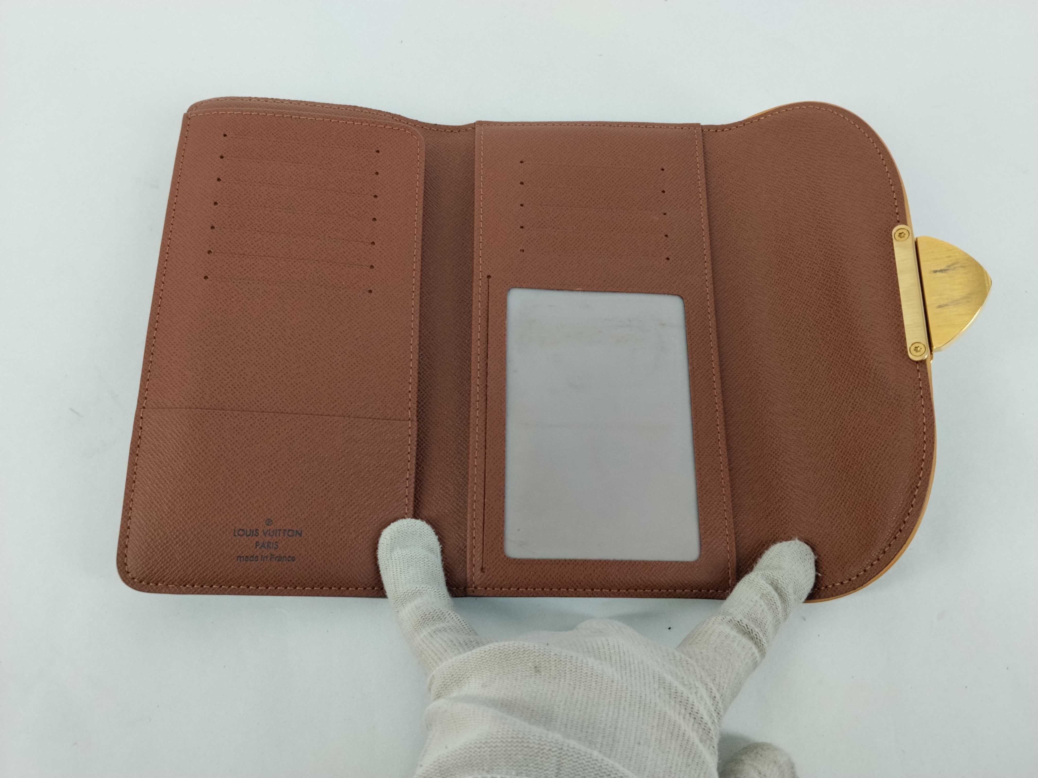 Monogram Portefeuille Eugenie Tri-fold Long Wallet — view 9