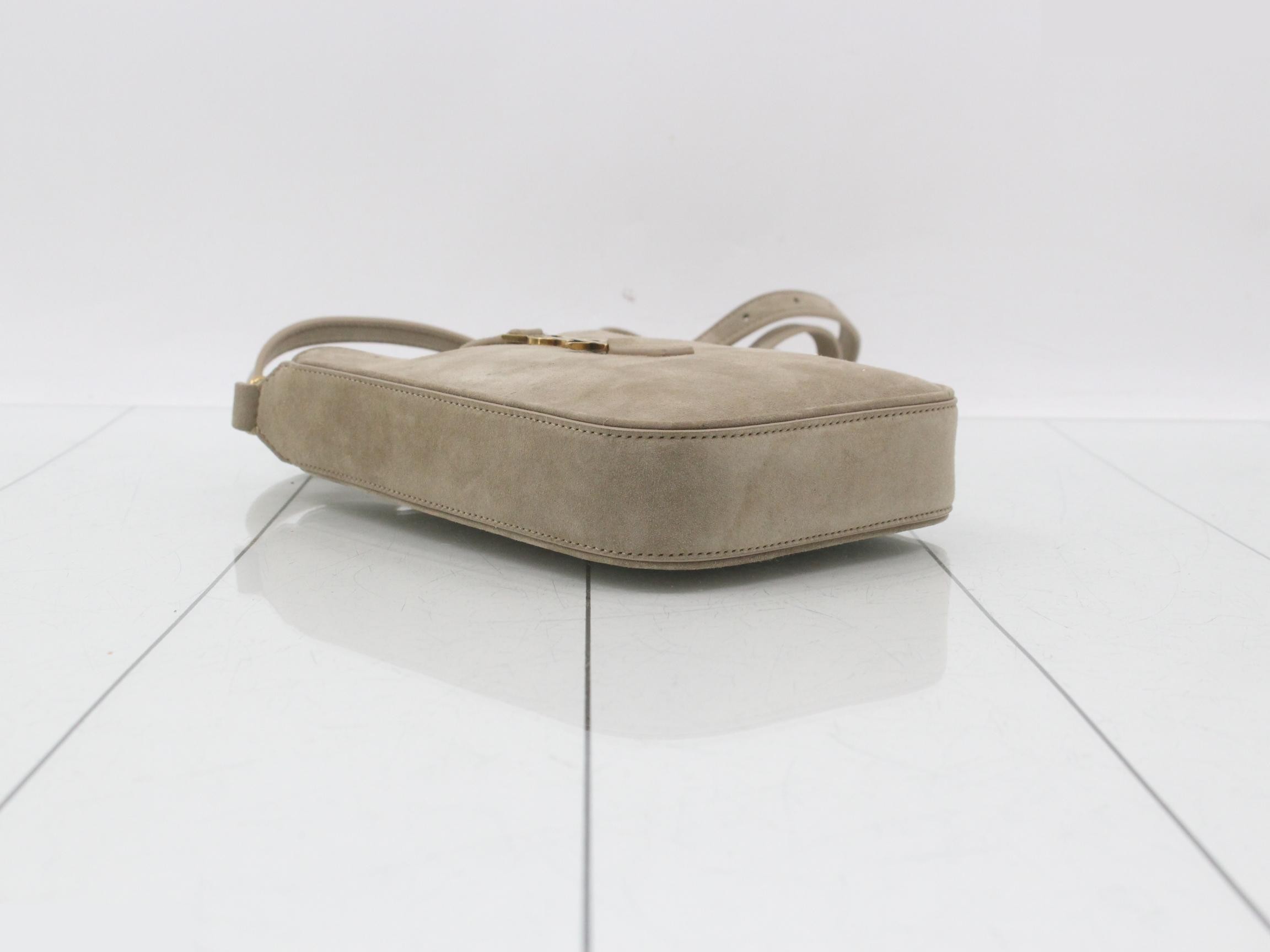 Gold Hardware Shoulder Bag — view 5