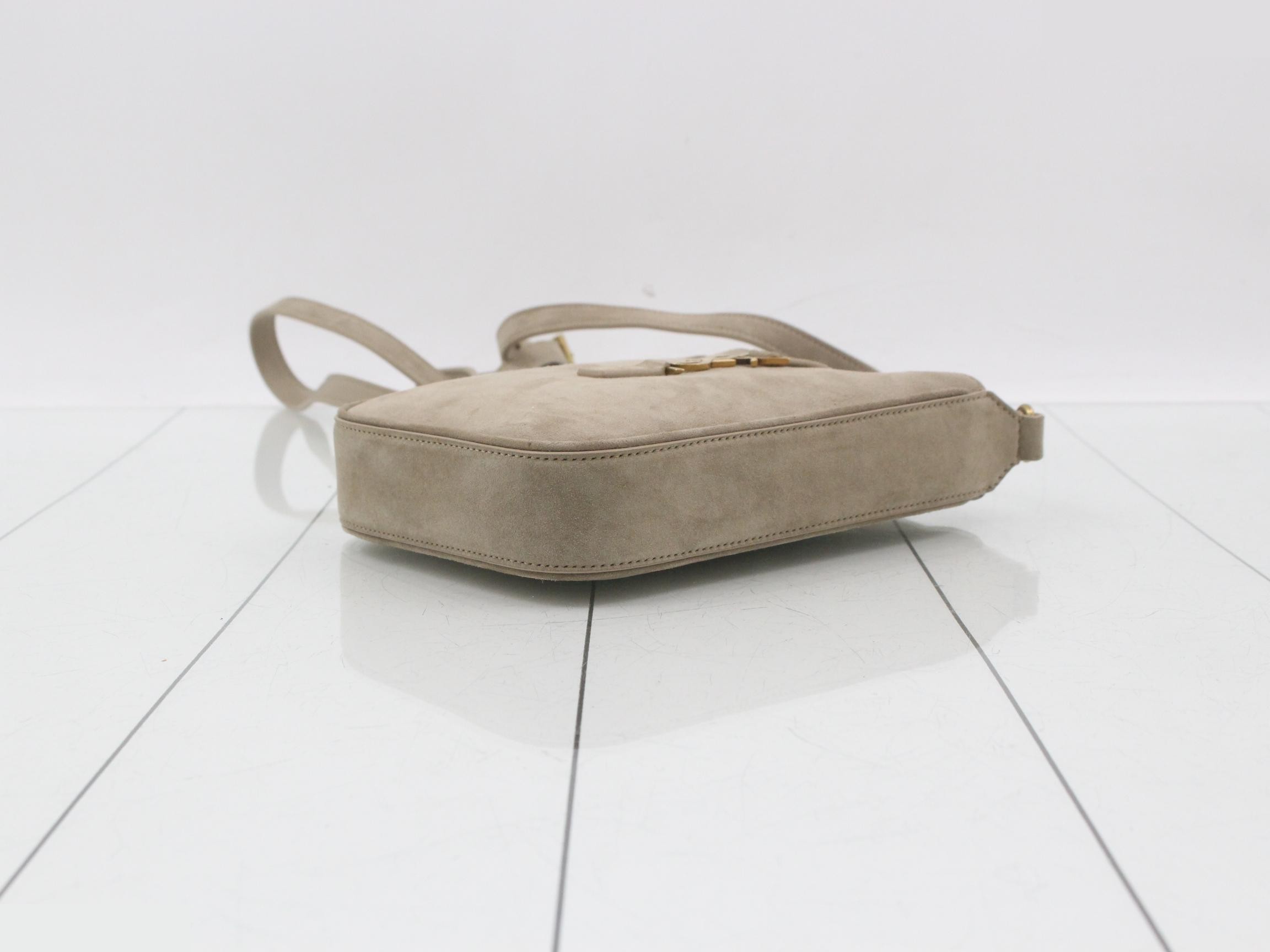 Gold Hardware Shoulder Bag — view 6
