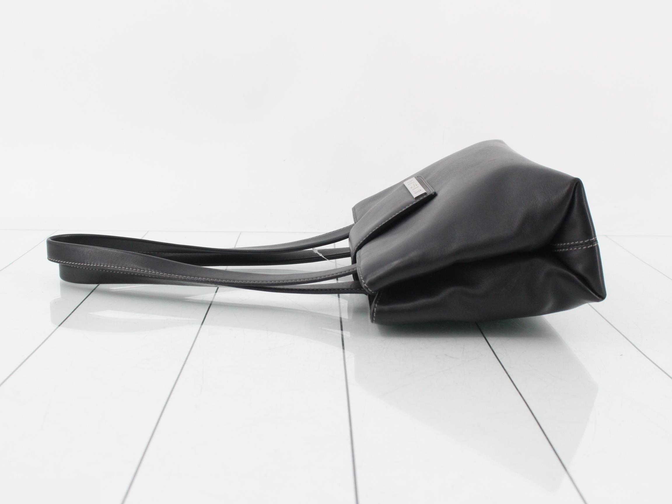 Other lines - Black leather bag — view 4