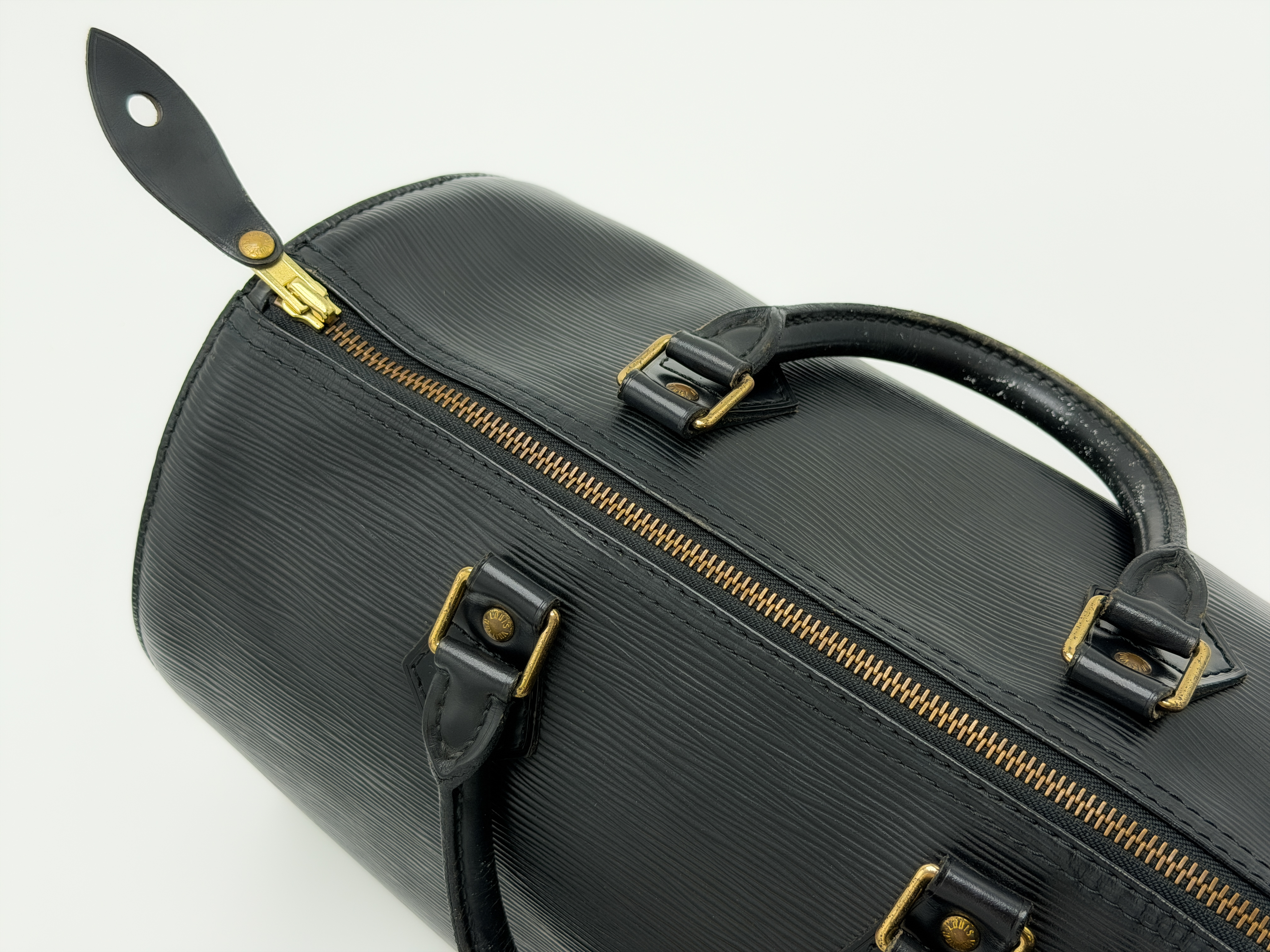 Epi M59022 Speedy 30 Noir VI0945 Boston Bag — view 8