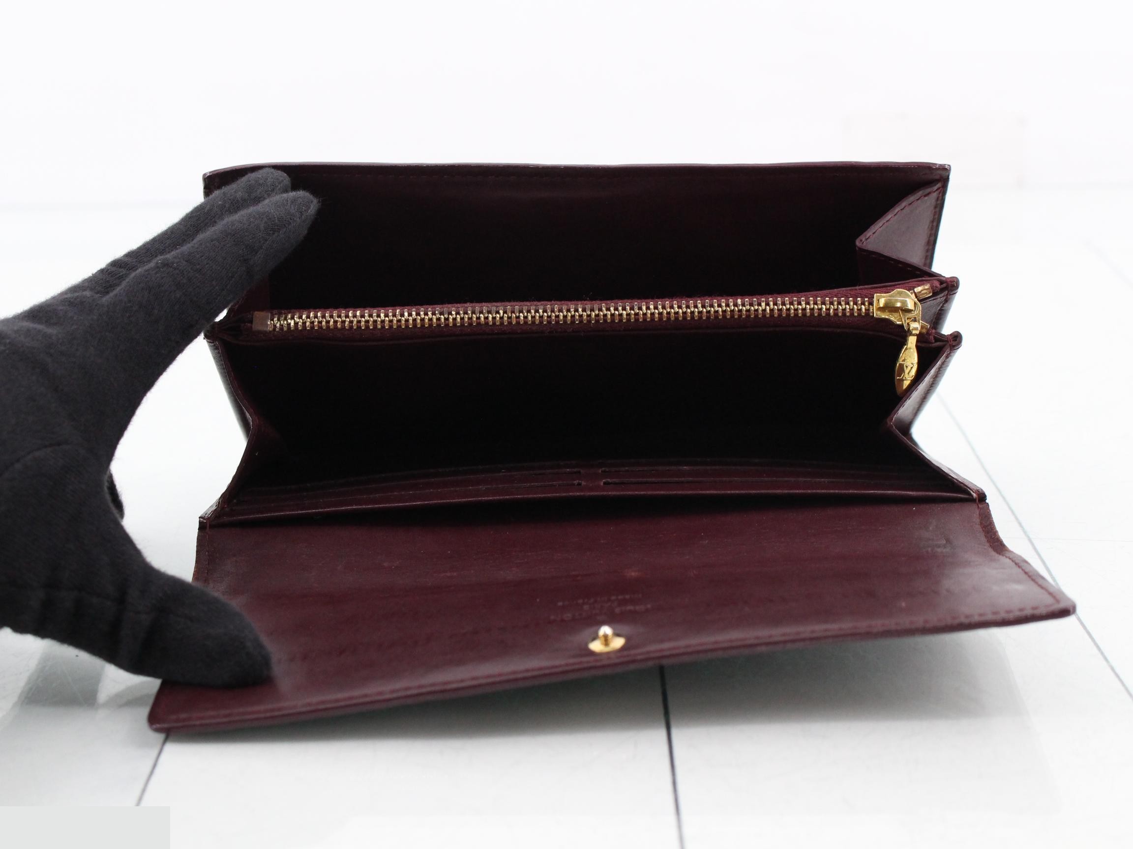 Portefeuille Sarah Rouge Fauviste — view 4