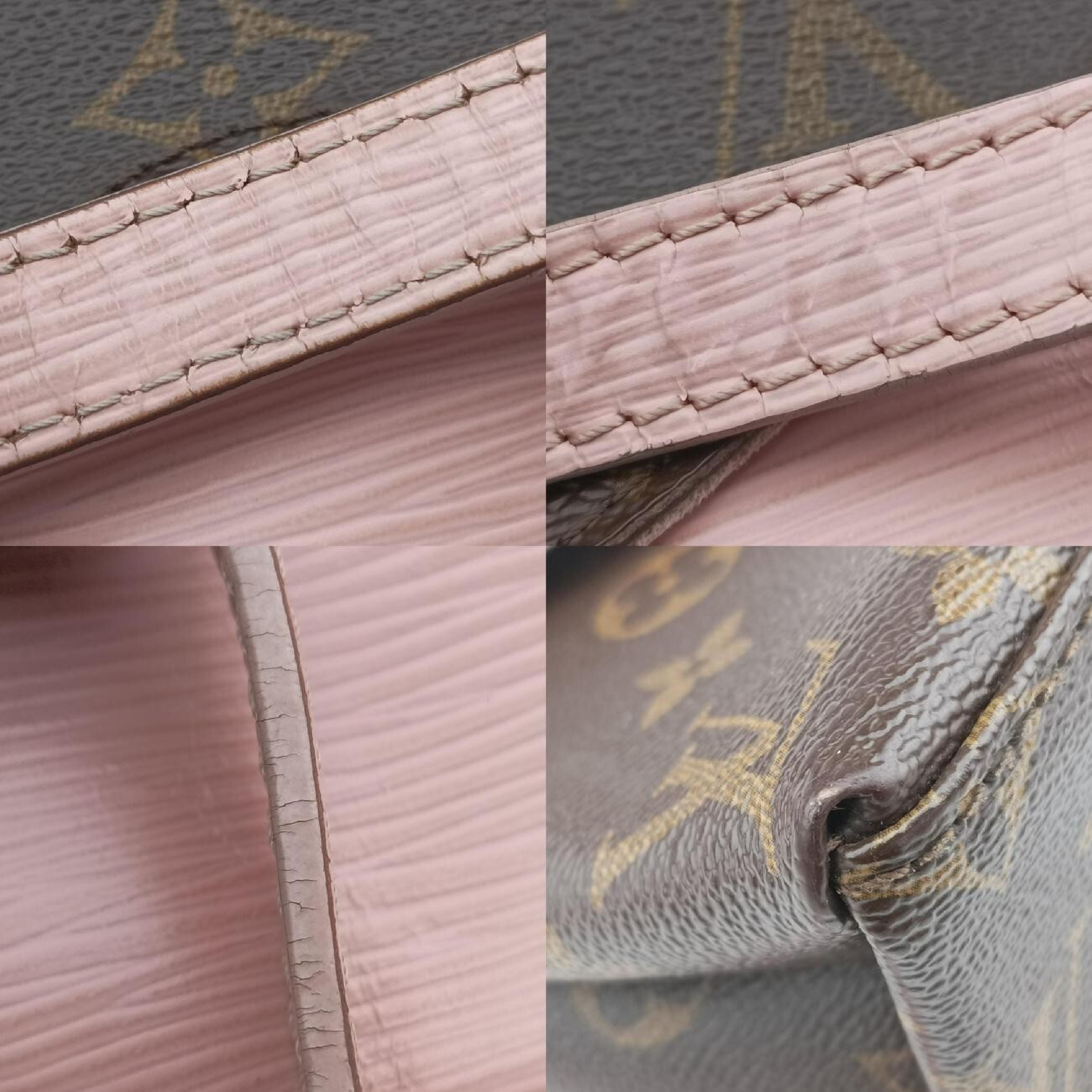 Saint Michel Monogram x Rose Ballerine Monogram Canvas x Epi M44033 CA4177 Shoulder Bag — view 11