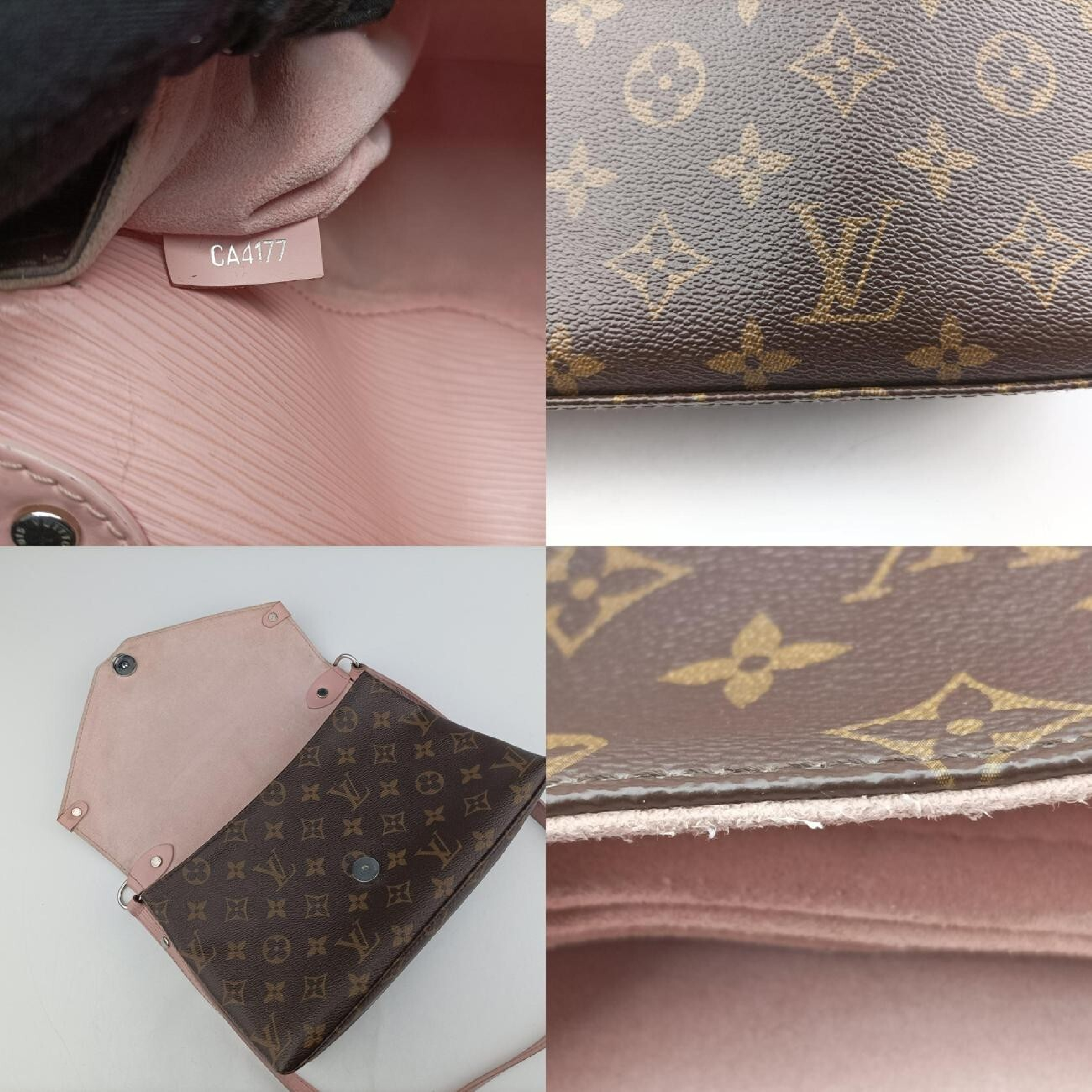 Saint Michel Monogram x Rose Ballerine Monogram Canvas x Epi M44033 CA4177 Shoulder Bag — view 8