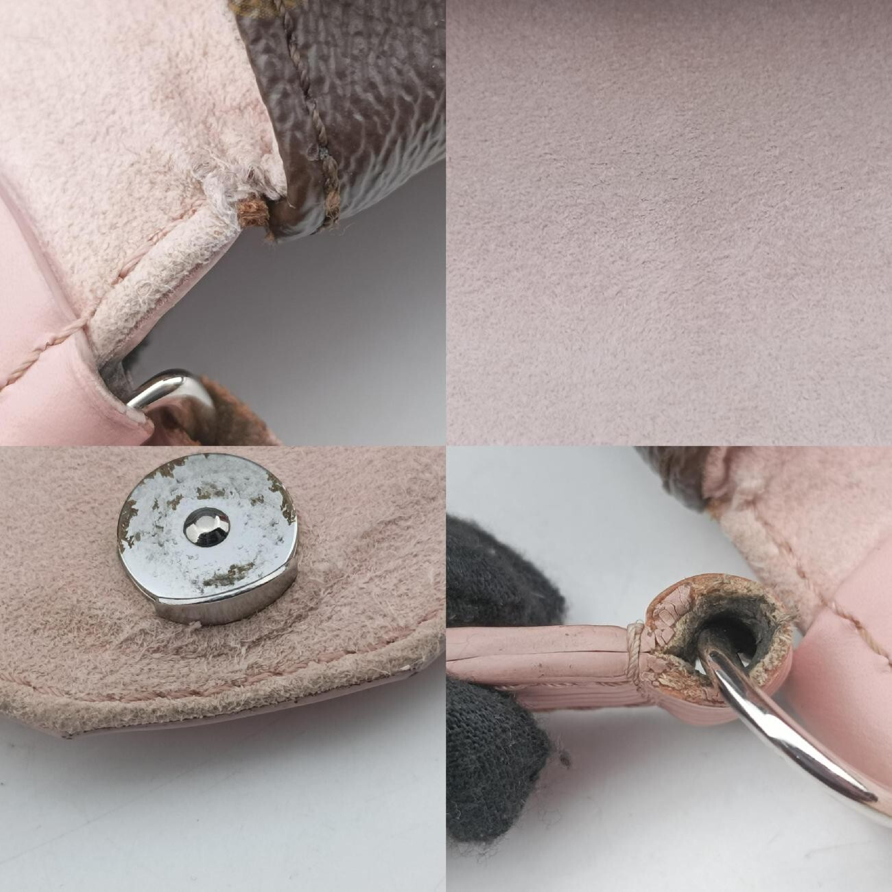 Saint Michel Monogram x Rose Ballerine Monogram Canvas x Epi M44033 CA4177 Shoulder Bag — view 9