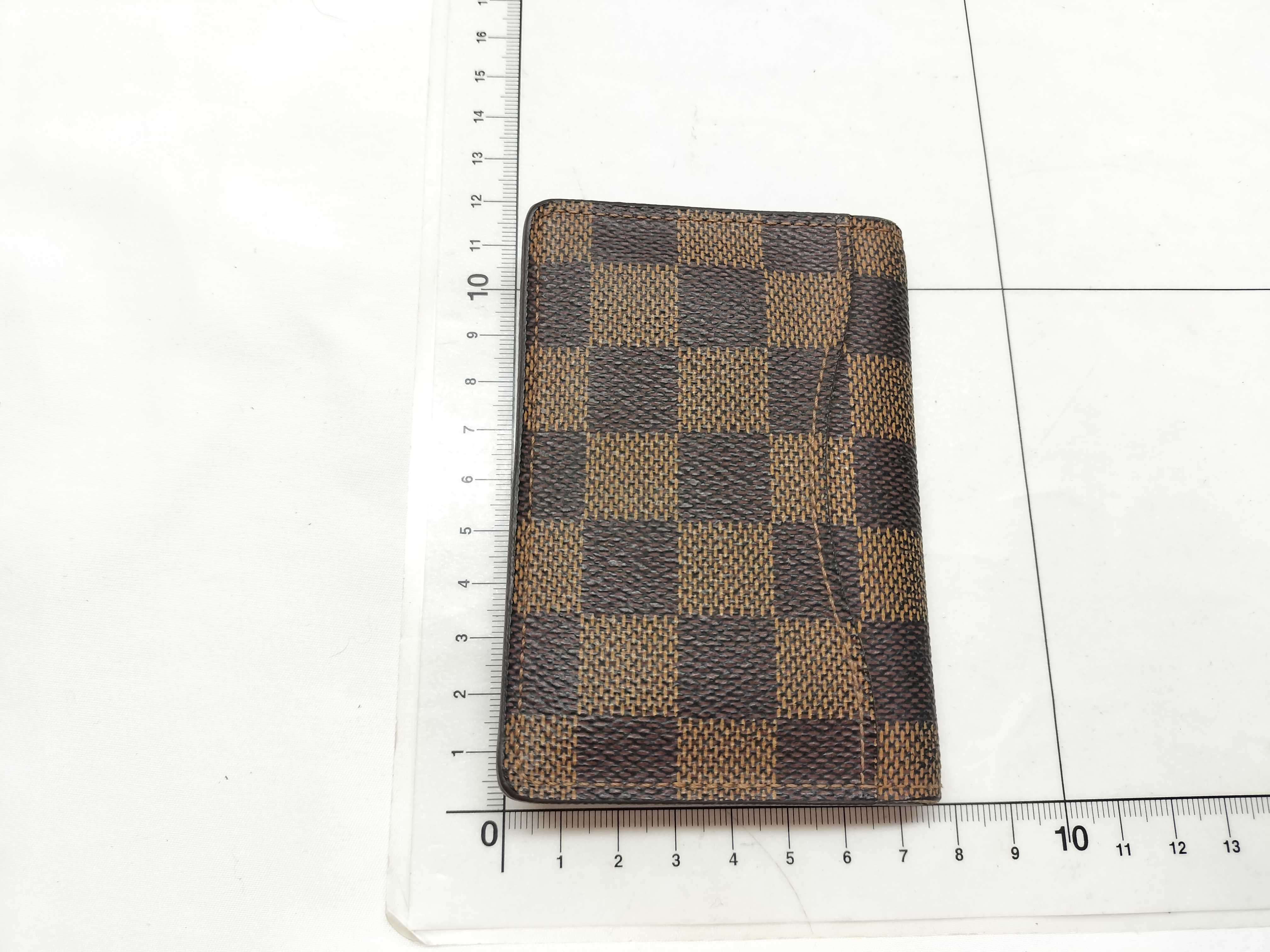 Damier N61721 Organizer de Poche Card Case with Name Engraving - Card Case — view 2