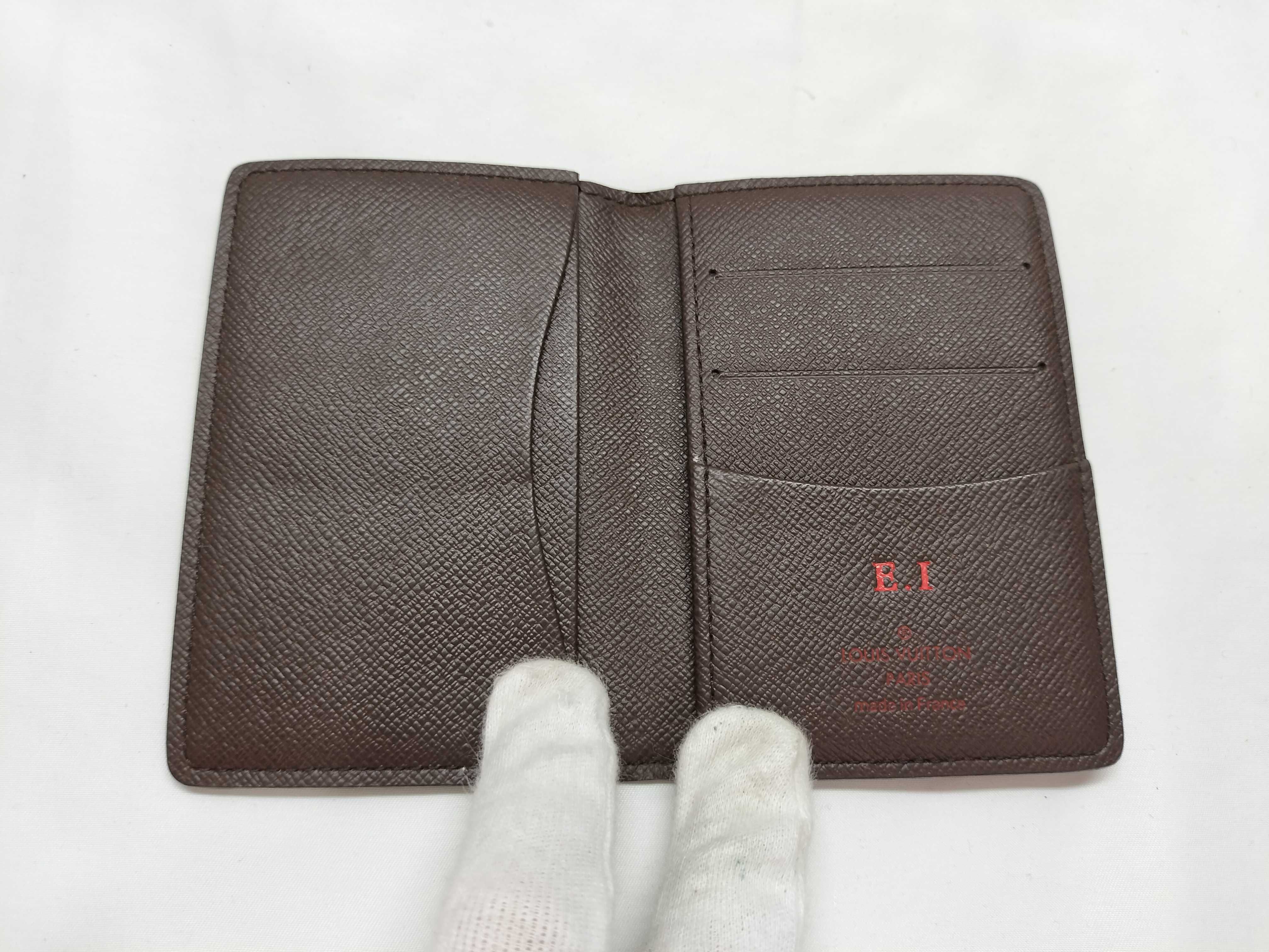 Damier N61721 Organizer de Poche Card Case with Name Engraving - Card Case — view 7