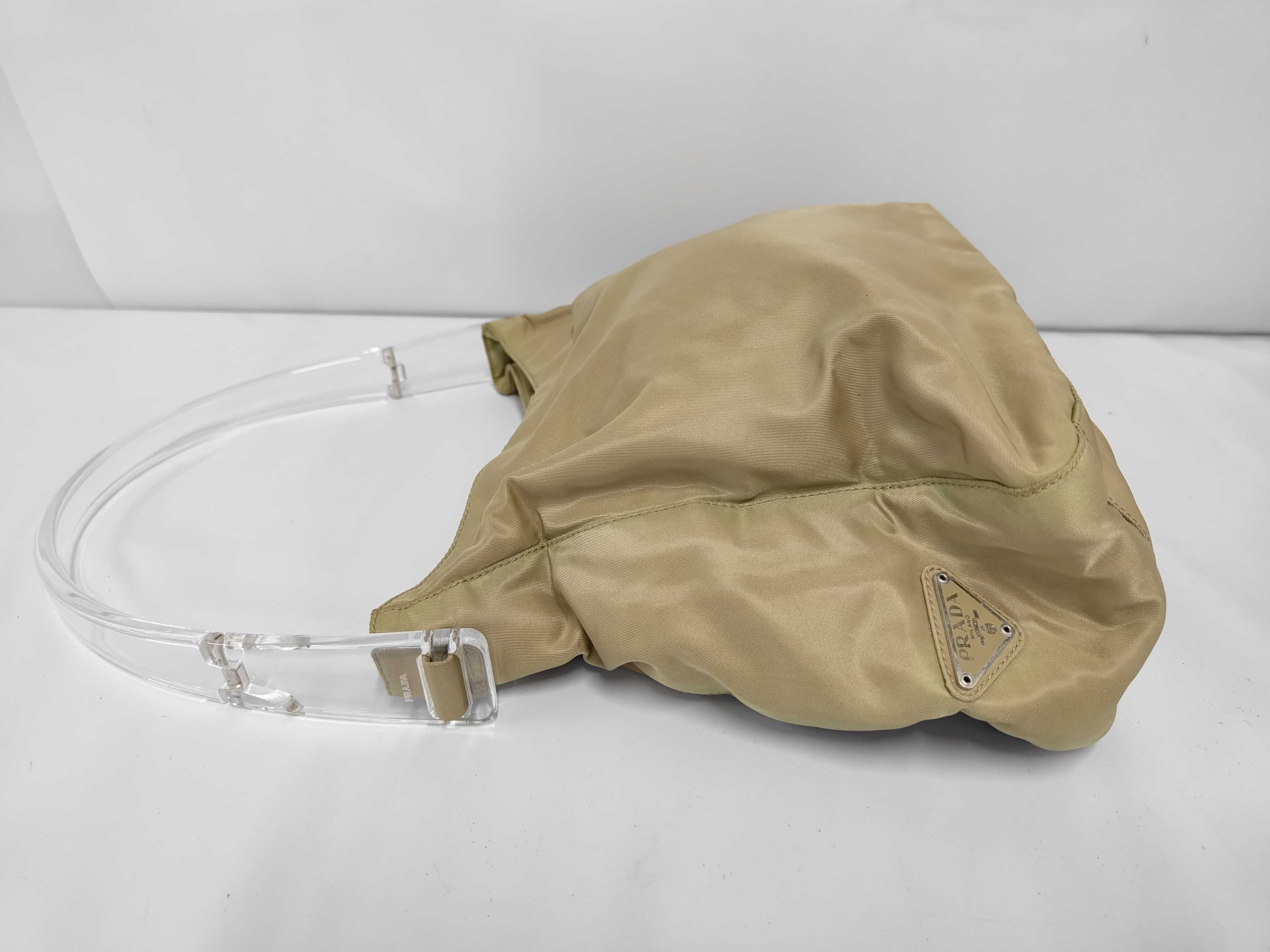 Nylon Shoulder Bag, Khaki Shoulder Bag — view 9