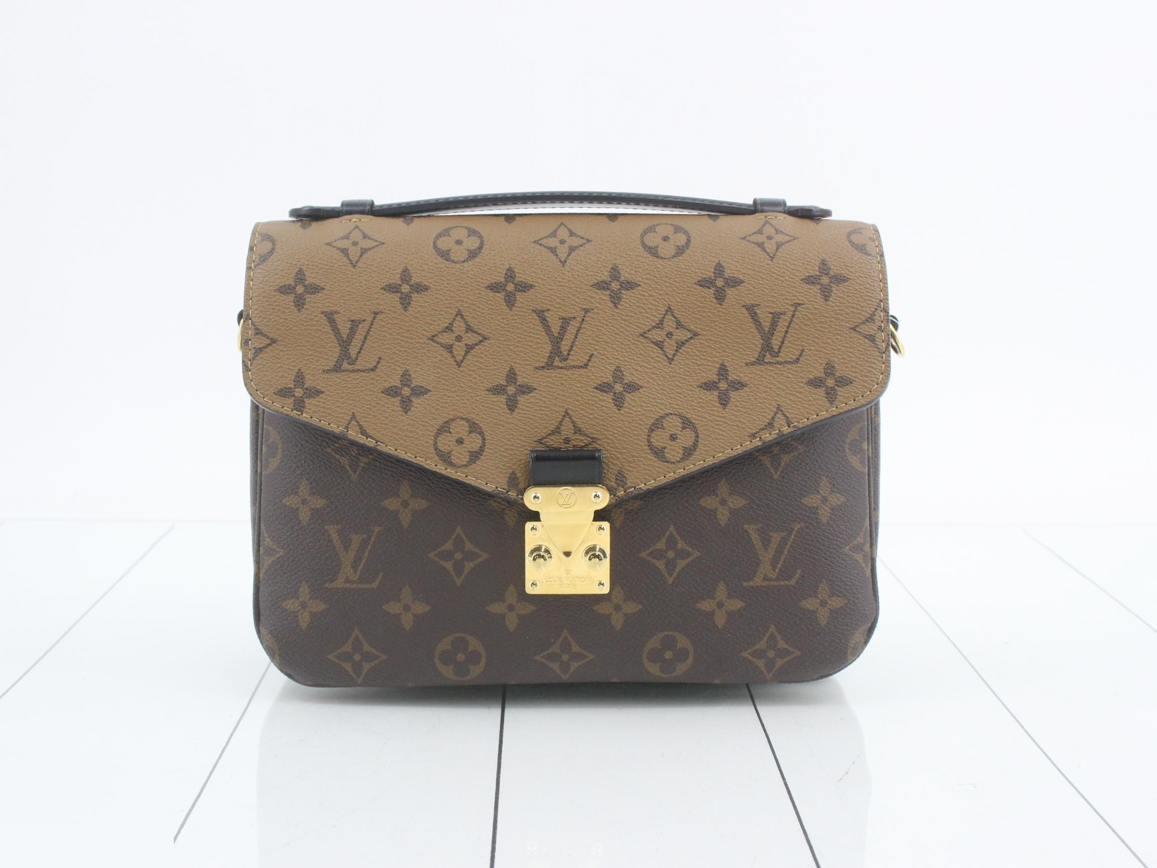 Monogram Reverse Pochette Metis MM 2-Way Handbag