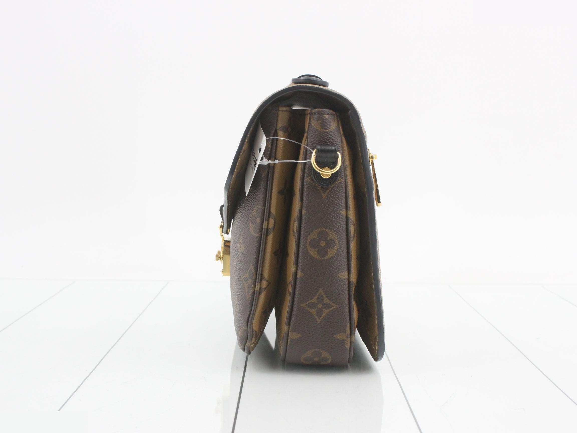 Monogram Reverse Pochette Metis MM 2-Way Handbag — view 3
