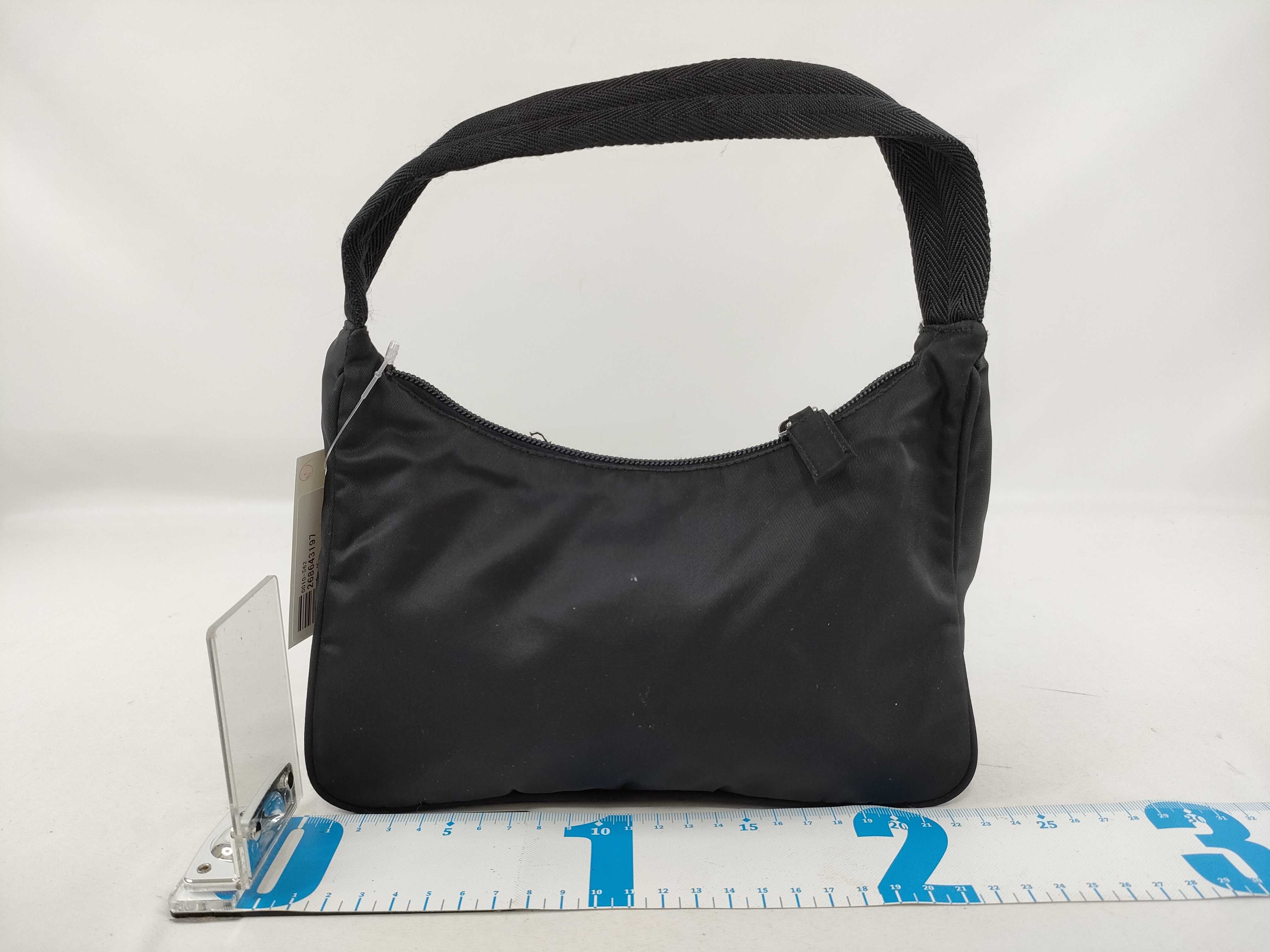 Nylon One-Shoulder Black Handbag — view 2