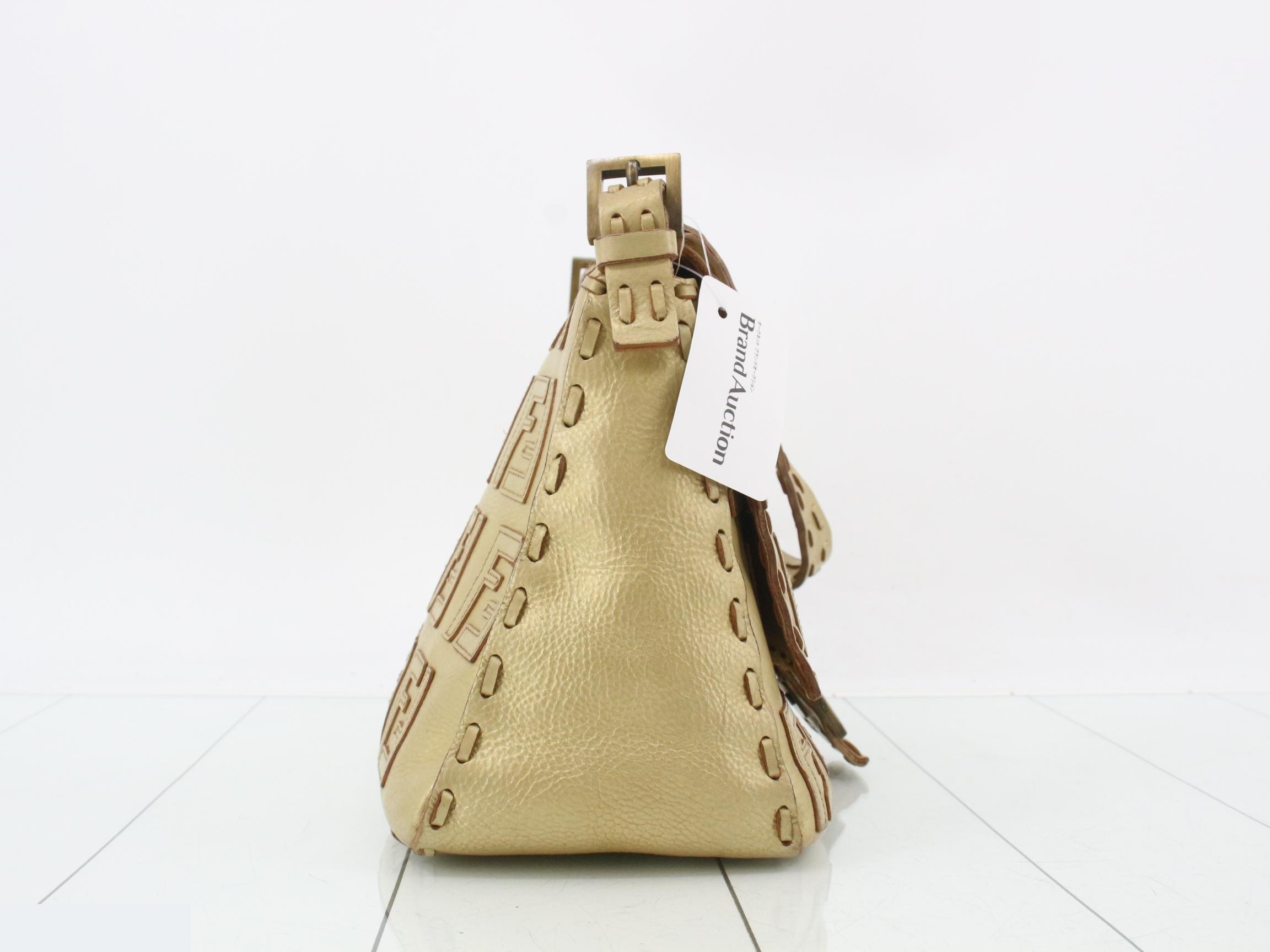 FF logo semi-shoulder bag — view 4