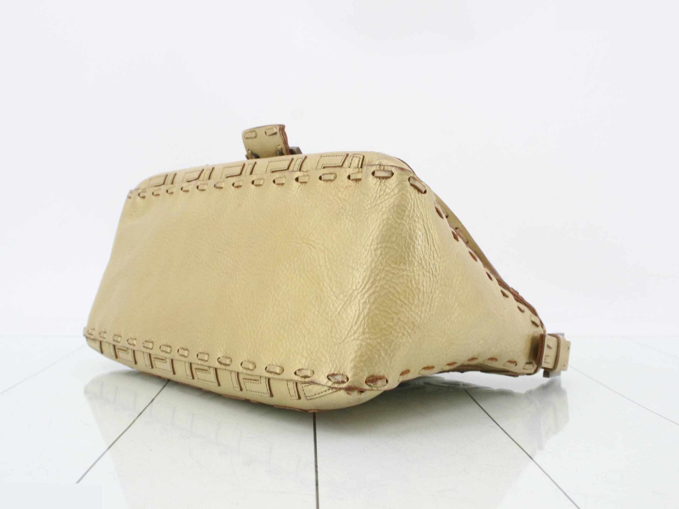 FF logo semi-shoulder bag — view 6