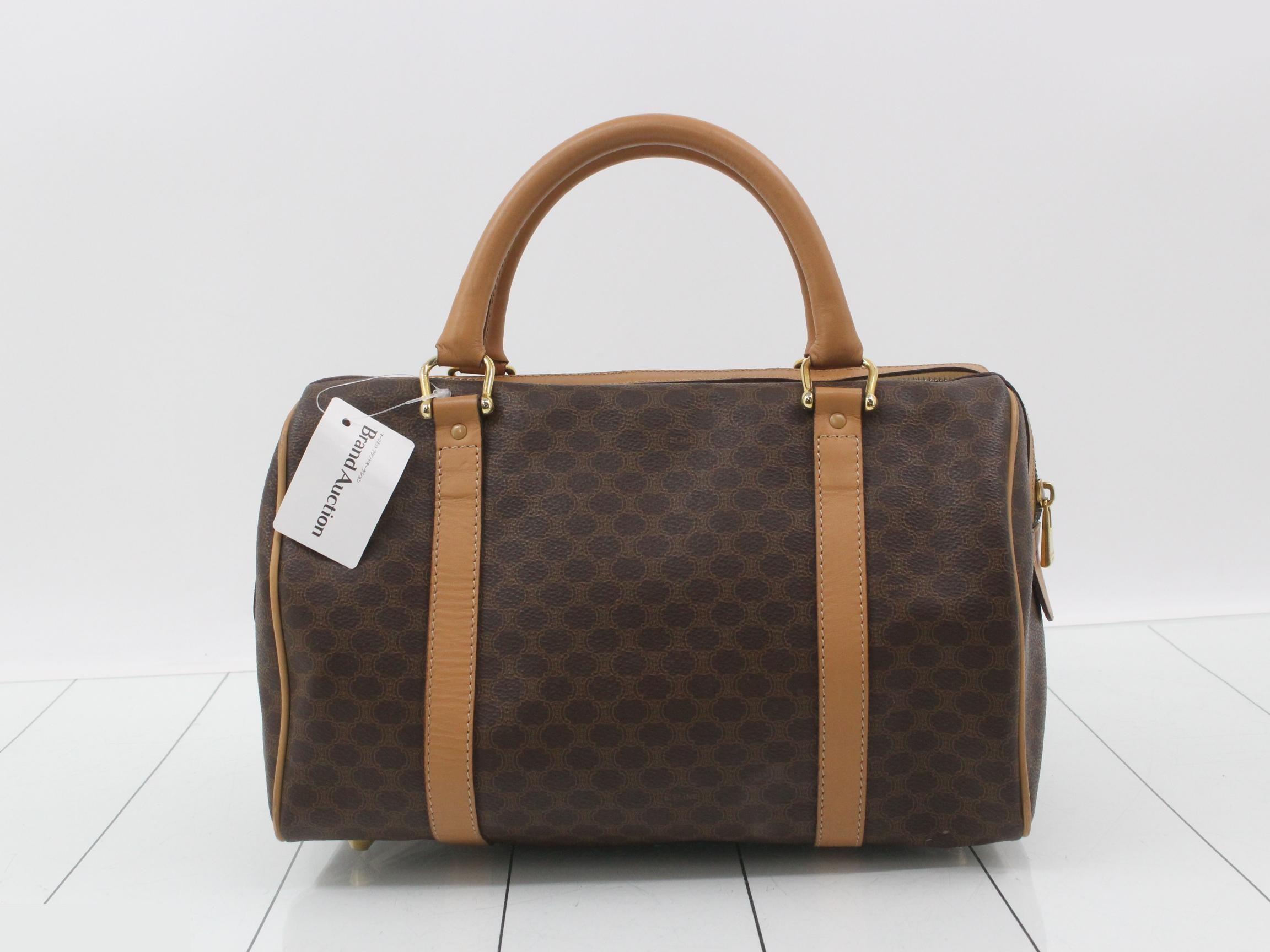 Macadam Boston Bag Mini Brown PVC — view 2