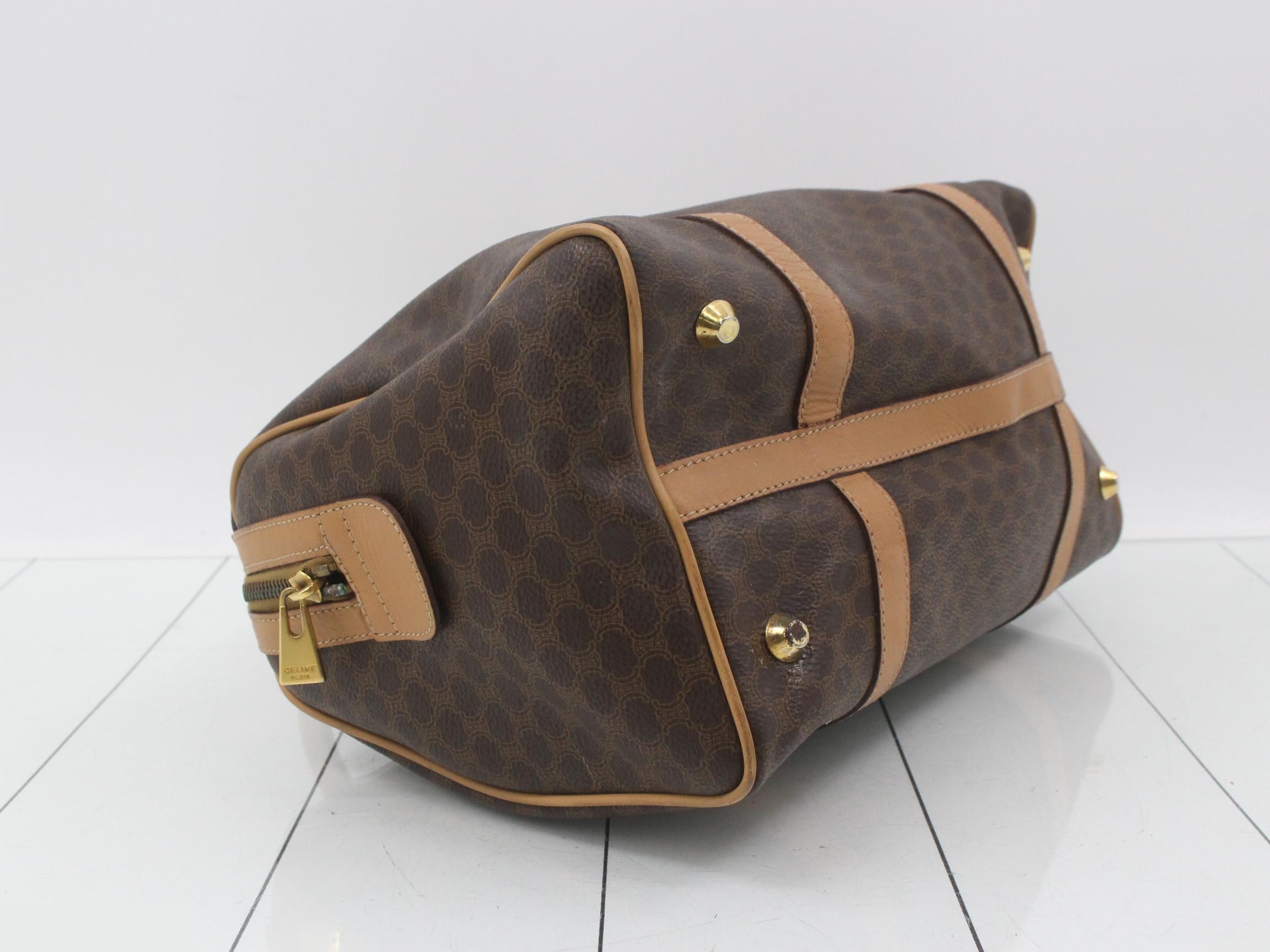 Macadam Boston Bag Mini Brown PVC — view 5