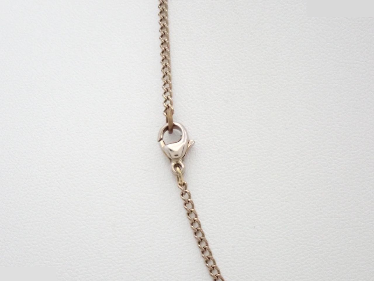 Five-strand Coco Mark necklace, chain approximately 44cm long. — view 2
