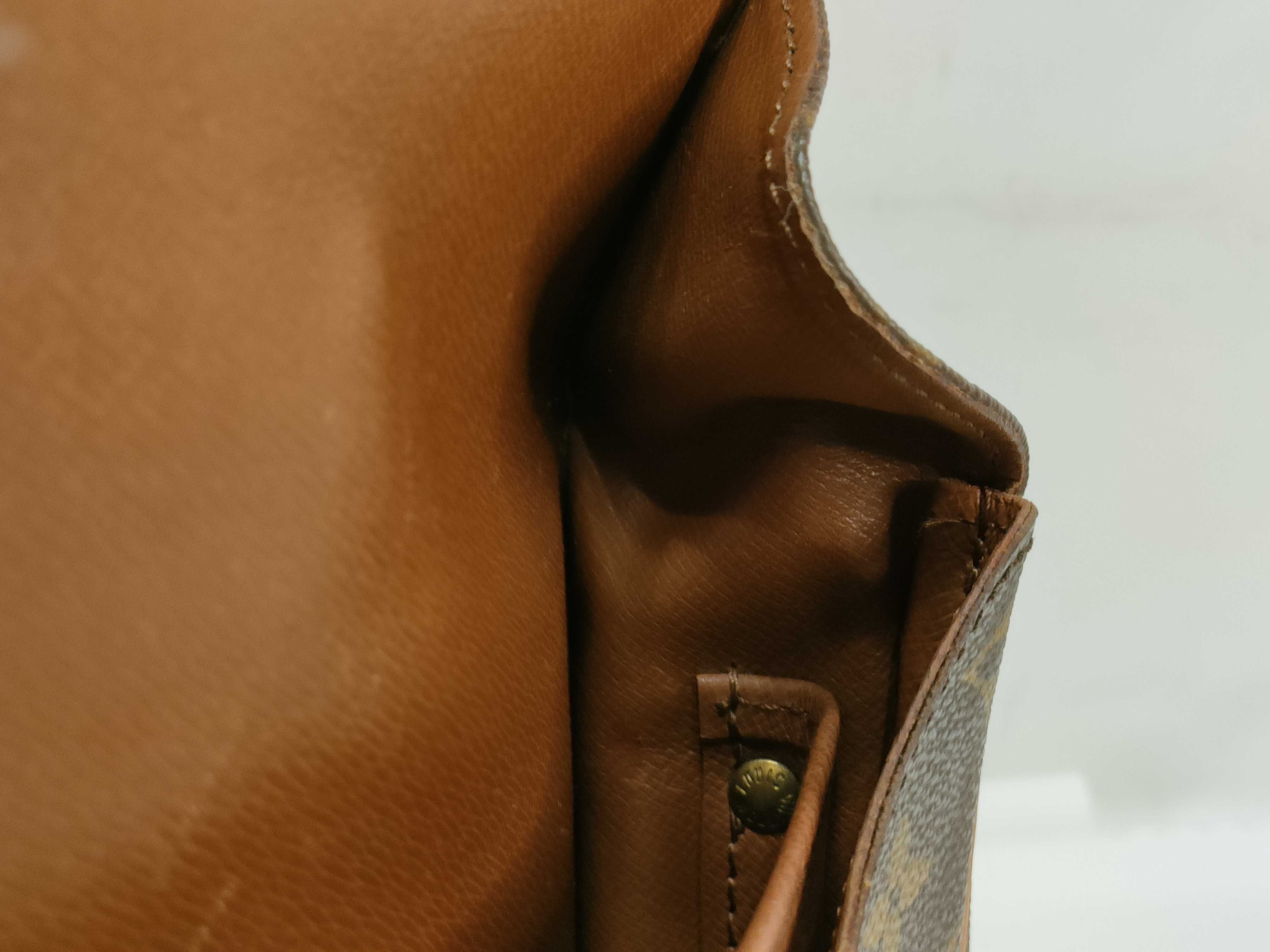 Monogram Vuitton Cartouchiere GM Shoulder Bag — view 14