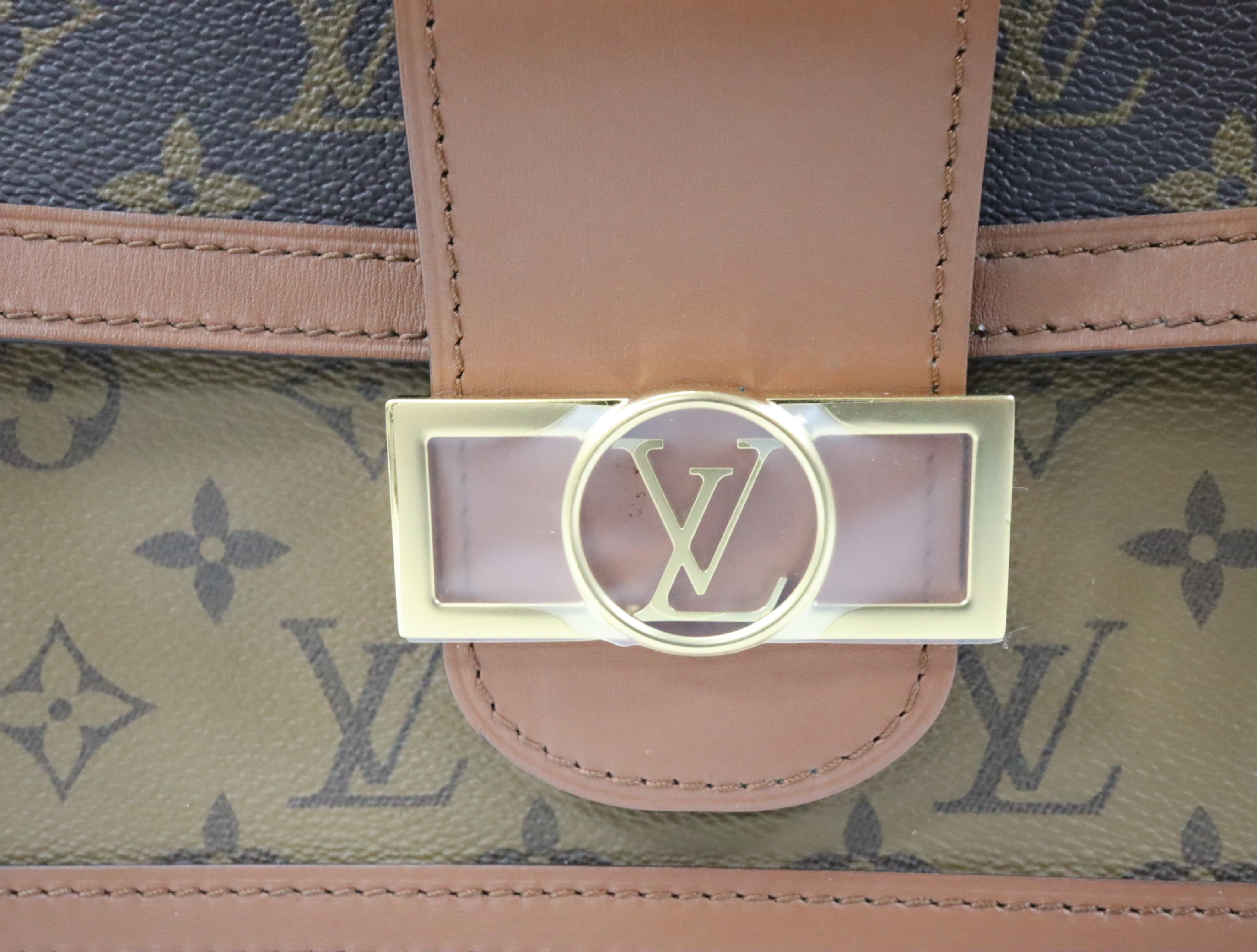 Monogram Reverse Dauphine MM M45958 Shoulder Bag (RFID detected) — view 11