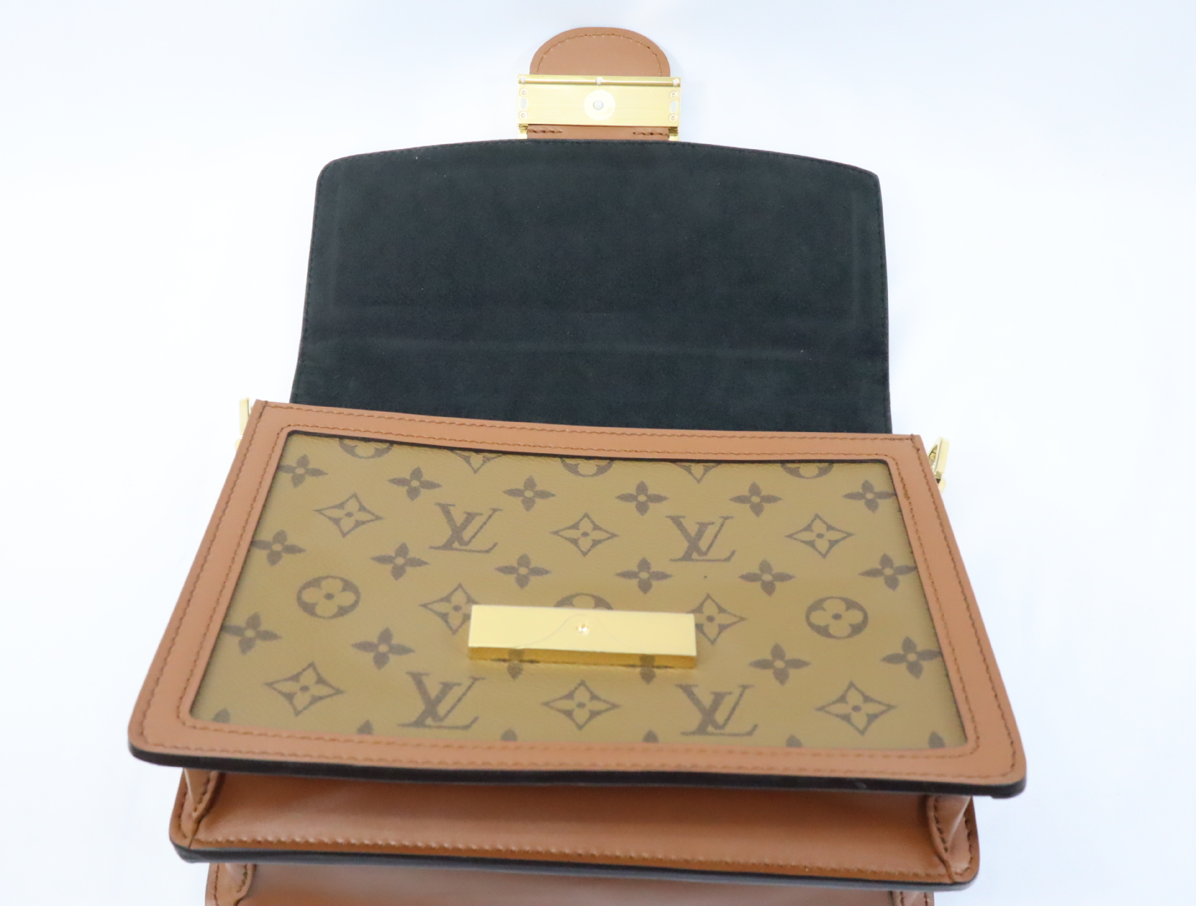 Monogram Reverse Dauphine MM M45958 Shoulder Bag (RFID detected) — view 12