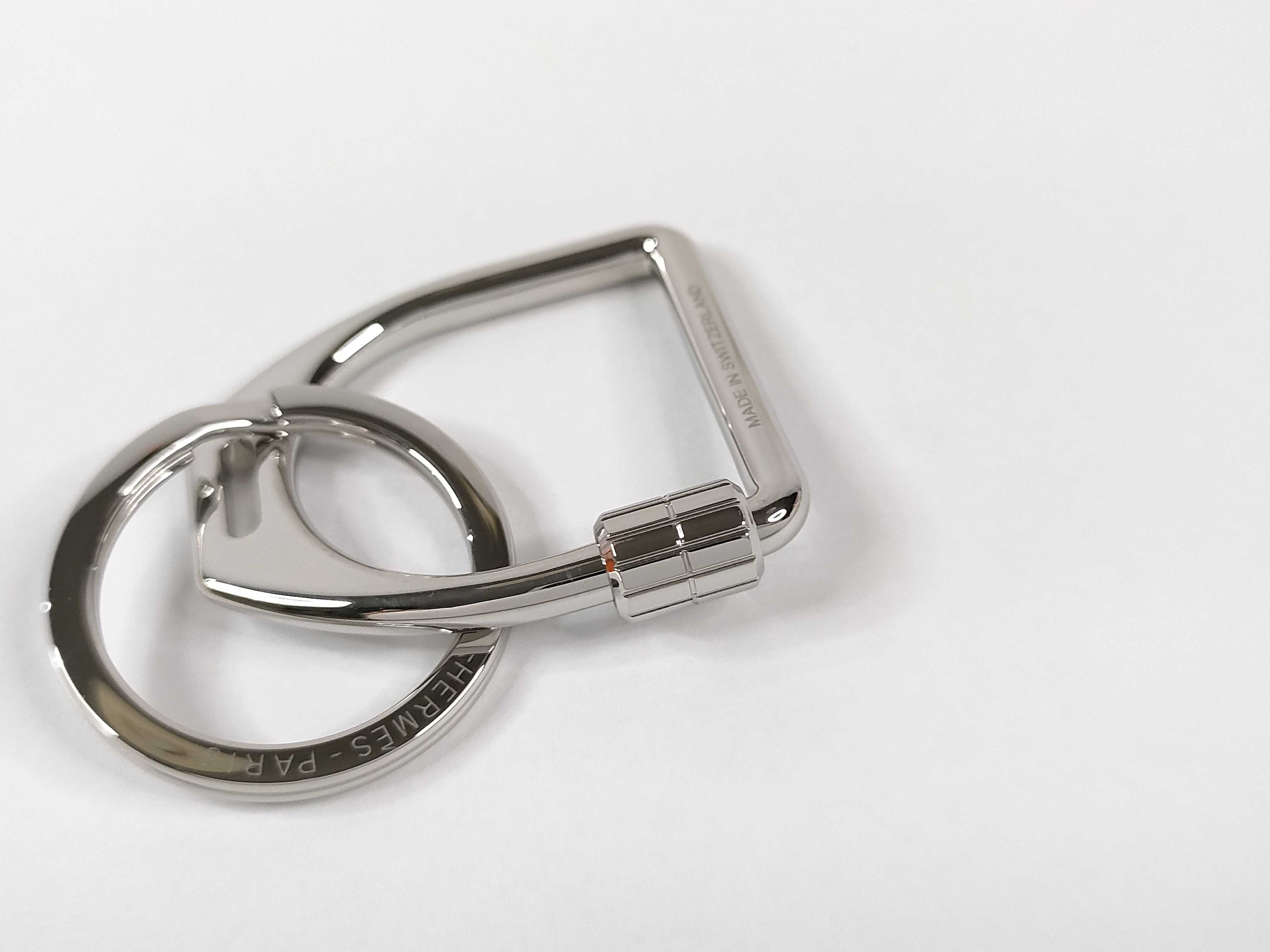 Etrier Keyring, Silver Hardware, Unused, Key Case/Keychain — view 7