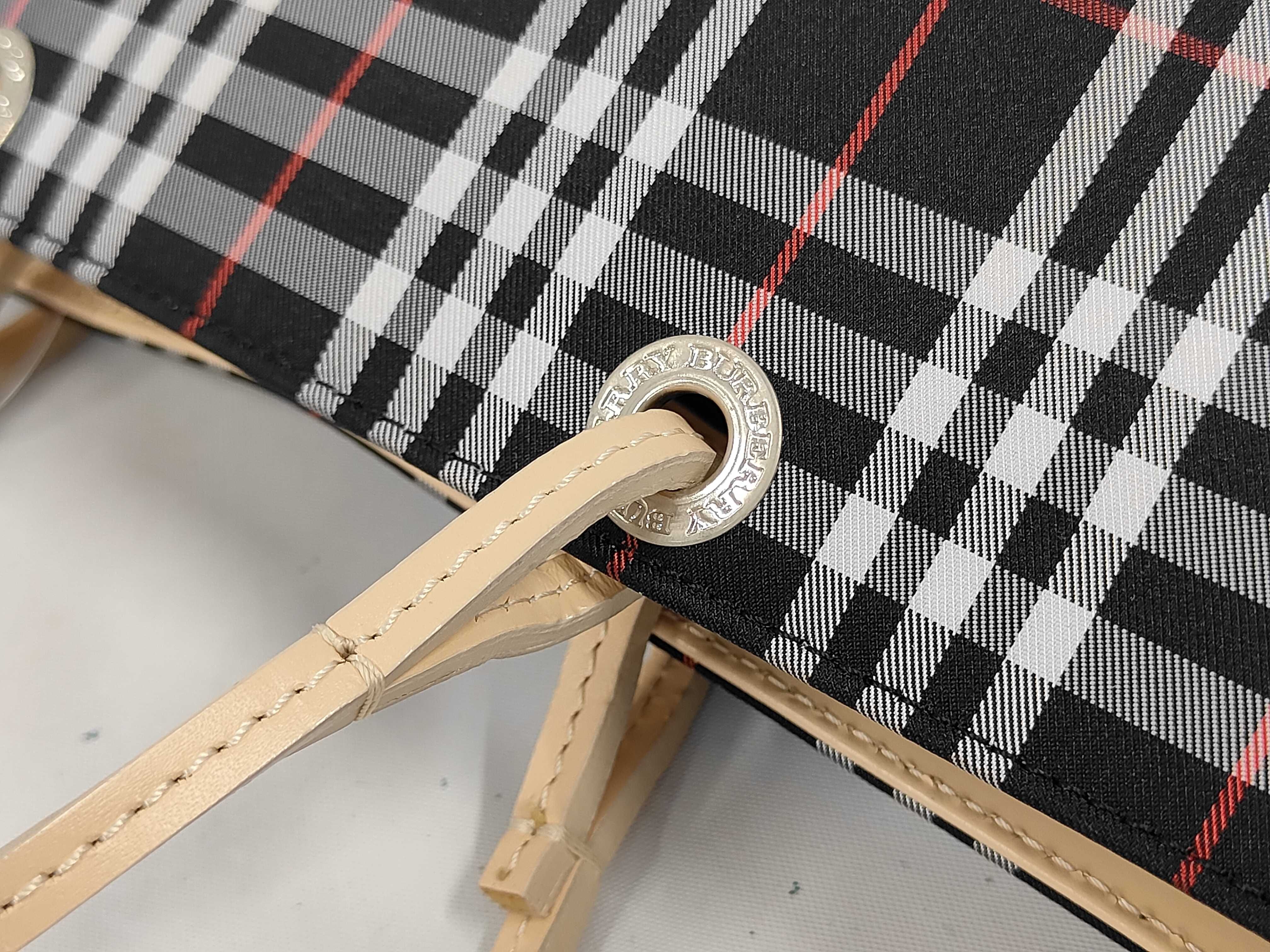 Nova Check Tote Handbag — view 6