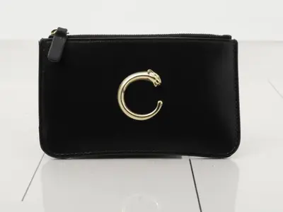 Panthère C Leather Pass Case