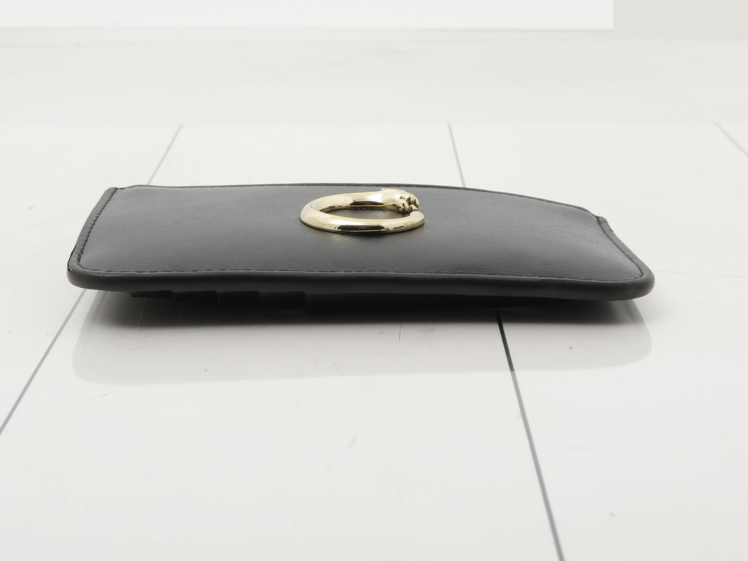 Panthère C Leather Pass Case — view 3