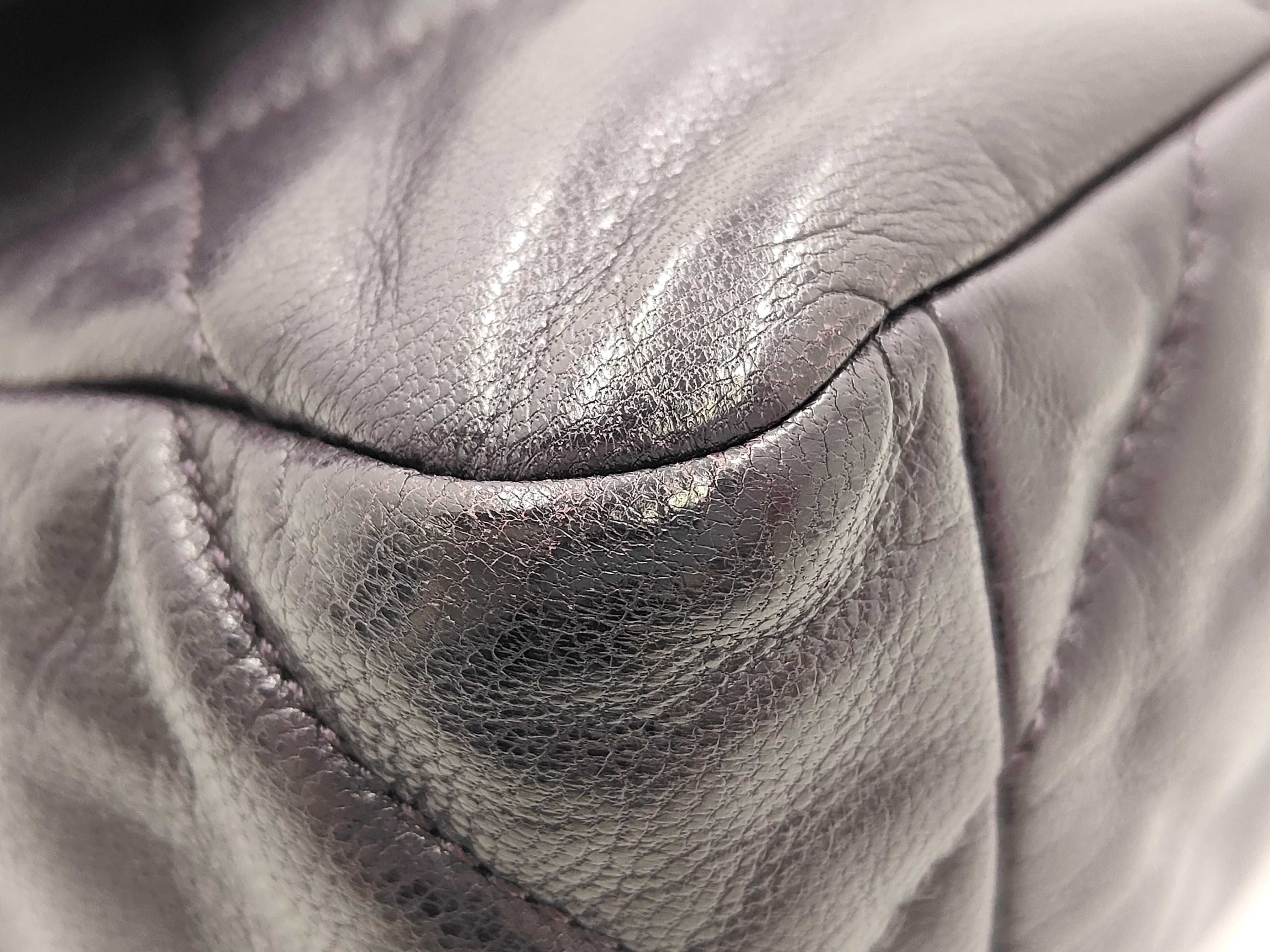 19 Lambskin Purple GP Shoulder Bag — view 4