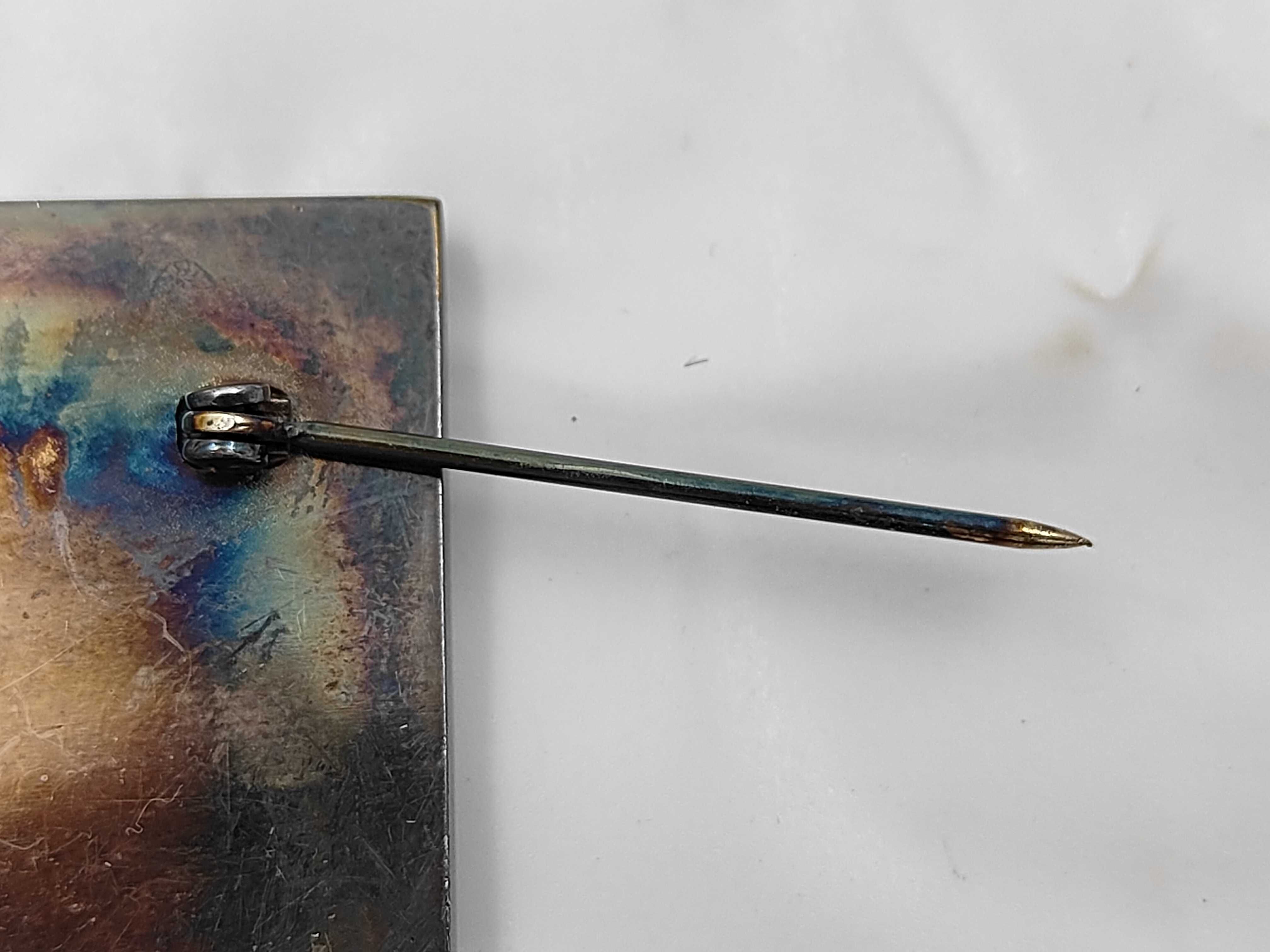 Coco Mark Square Brooch — view 3