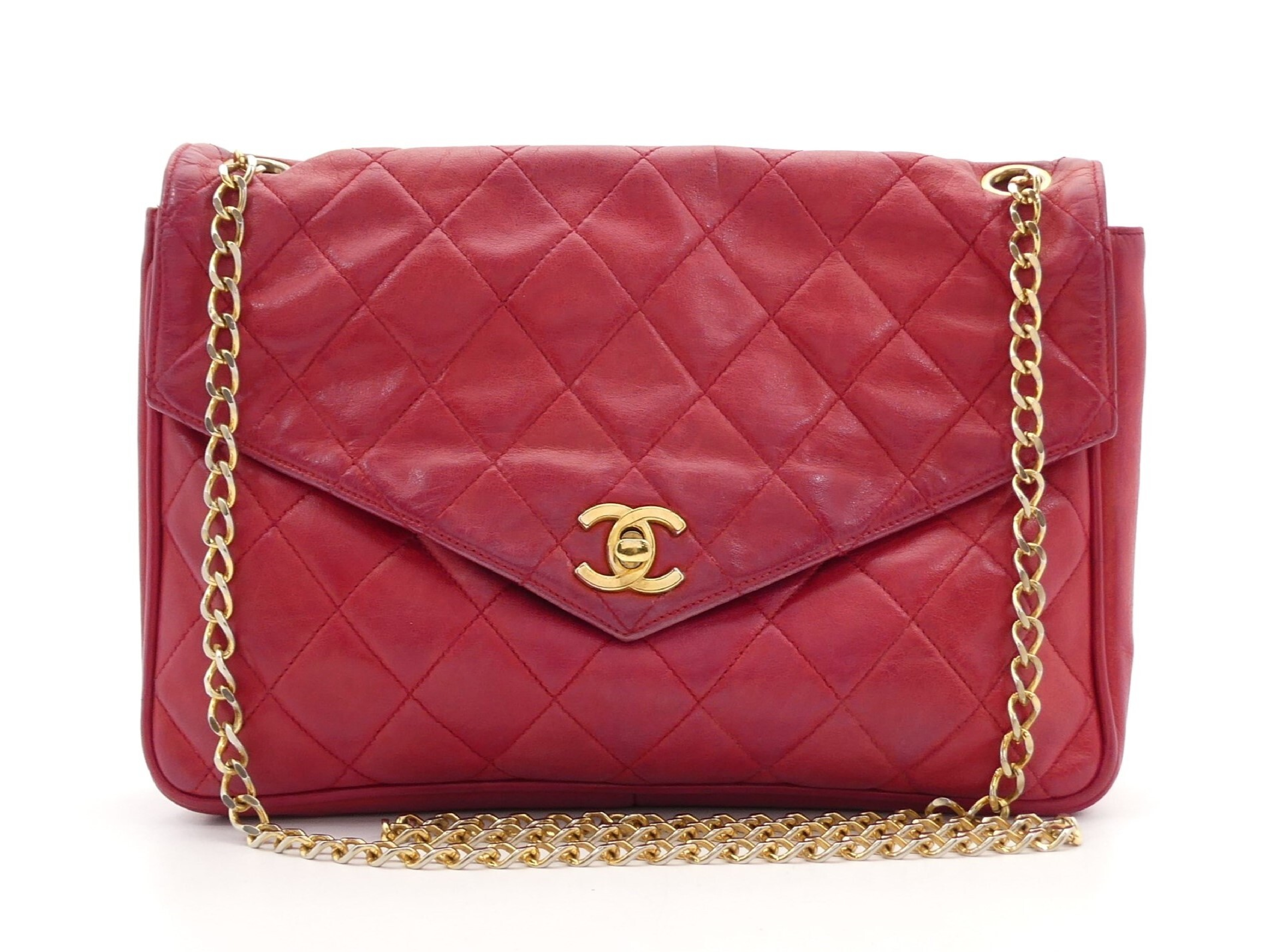 Matelassé Coco Mark Chain Shoulder Bag