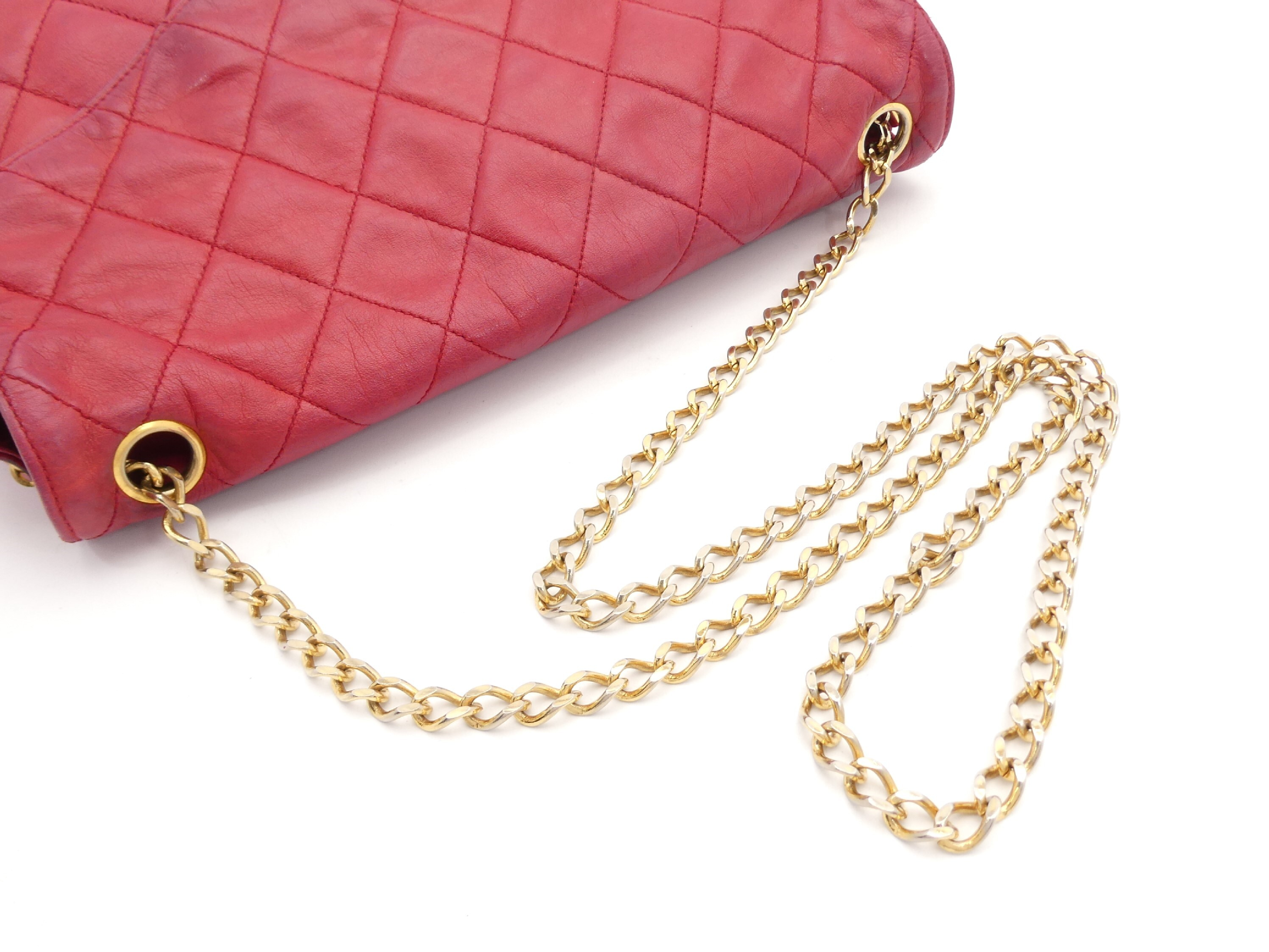 Matelassé Coco Mark Chain Shoulder Bag — view 6