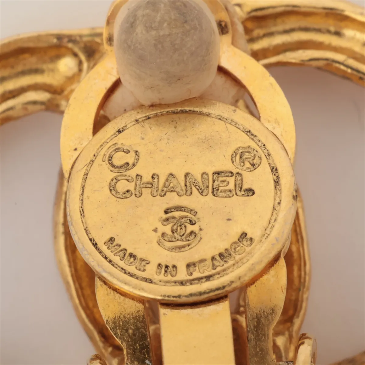 Coco Mark Earrings (Pair), GP Gold. — view 5