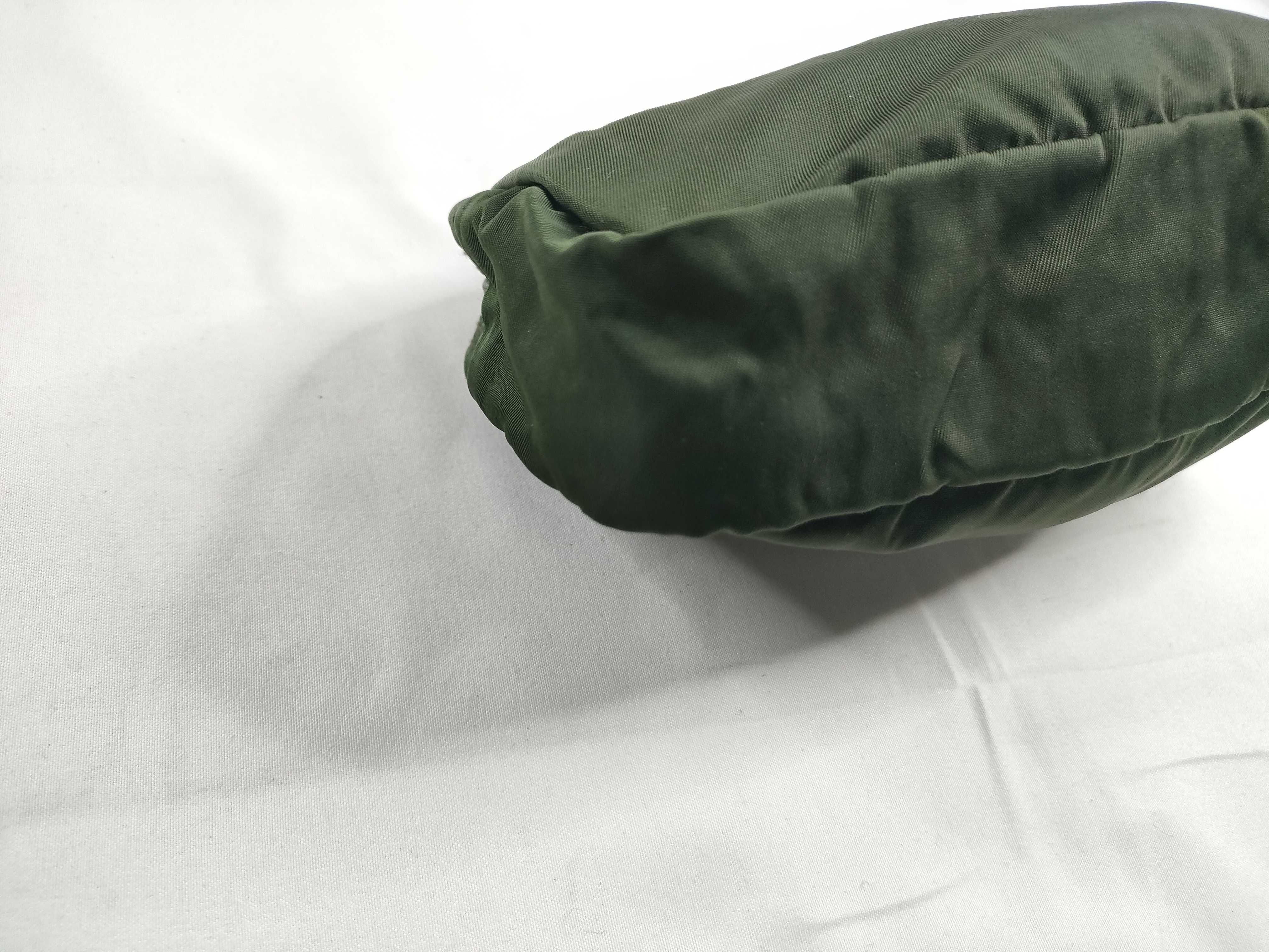 Nylon Prada Triangle Logo Nylon Pouch — view 3