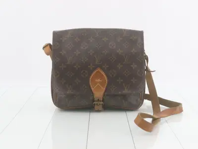 LV Monogram Shoulder Bag Cartouchiere