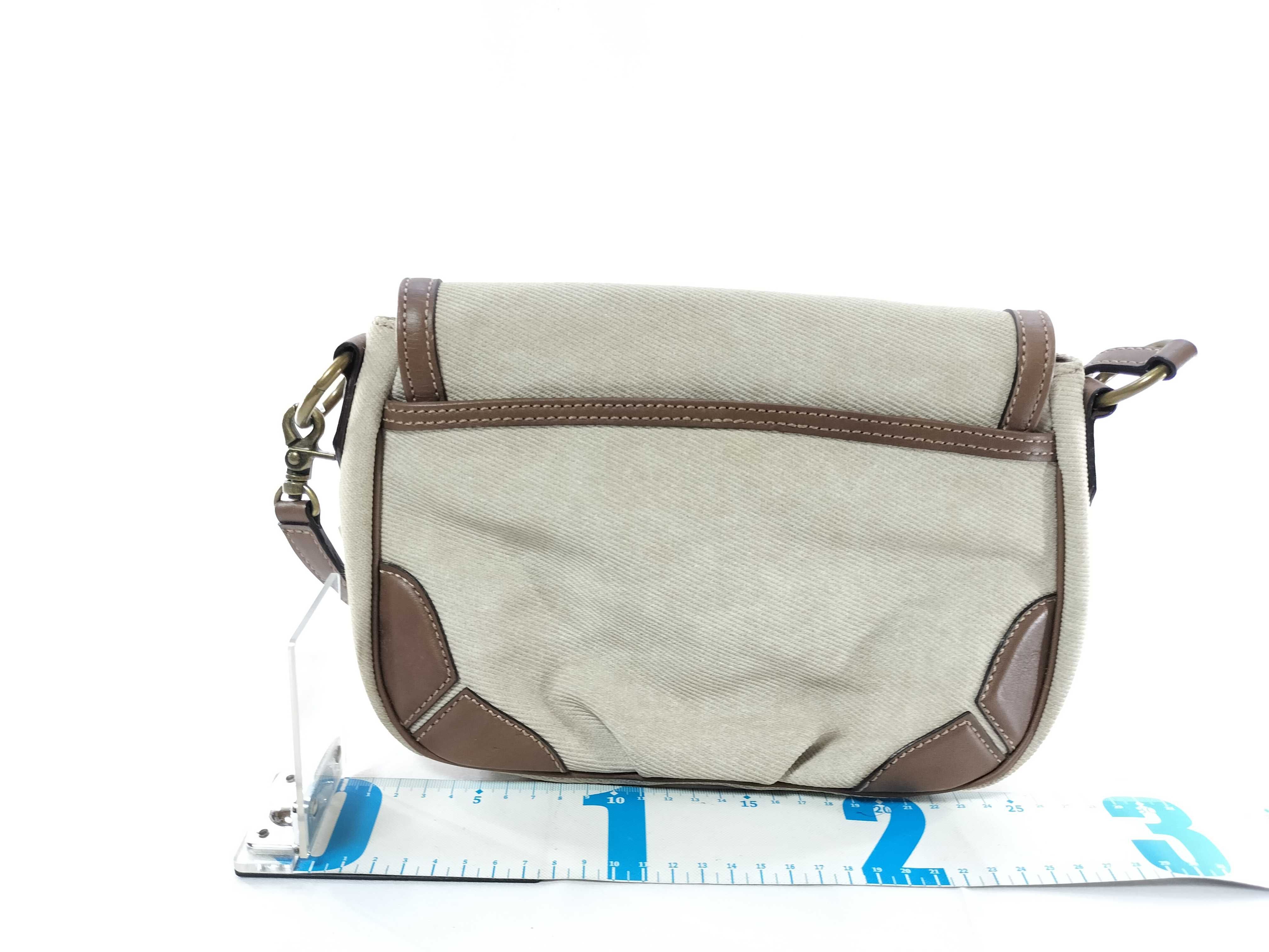 Blue Label Canvas Shoulder Bag — view 2