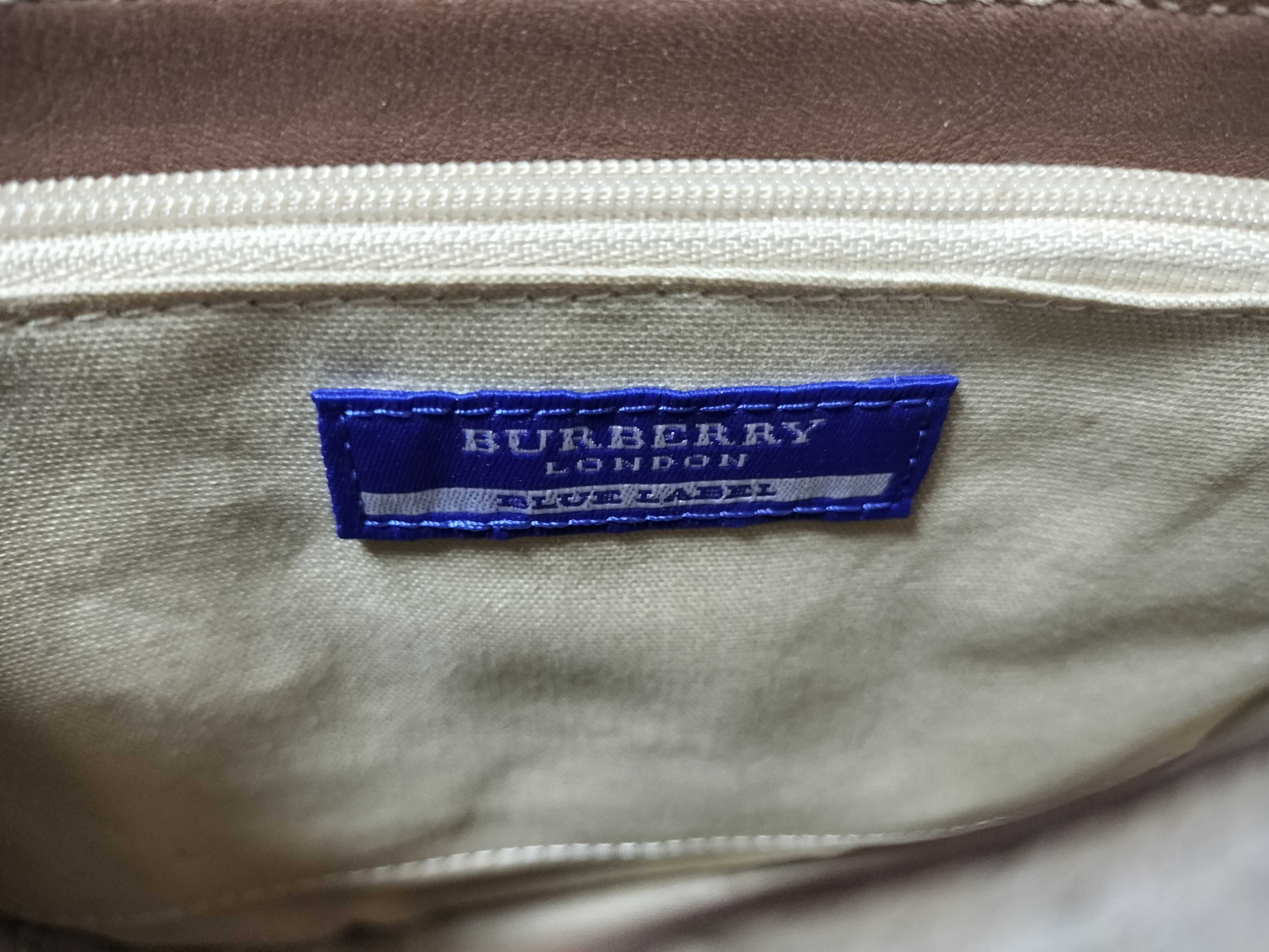 Blue Label Canvas Shoulder Bag — view 13