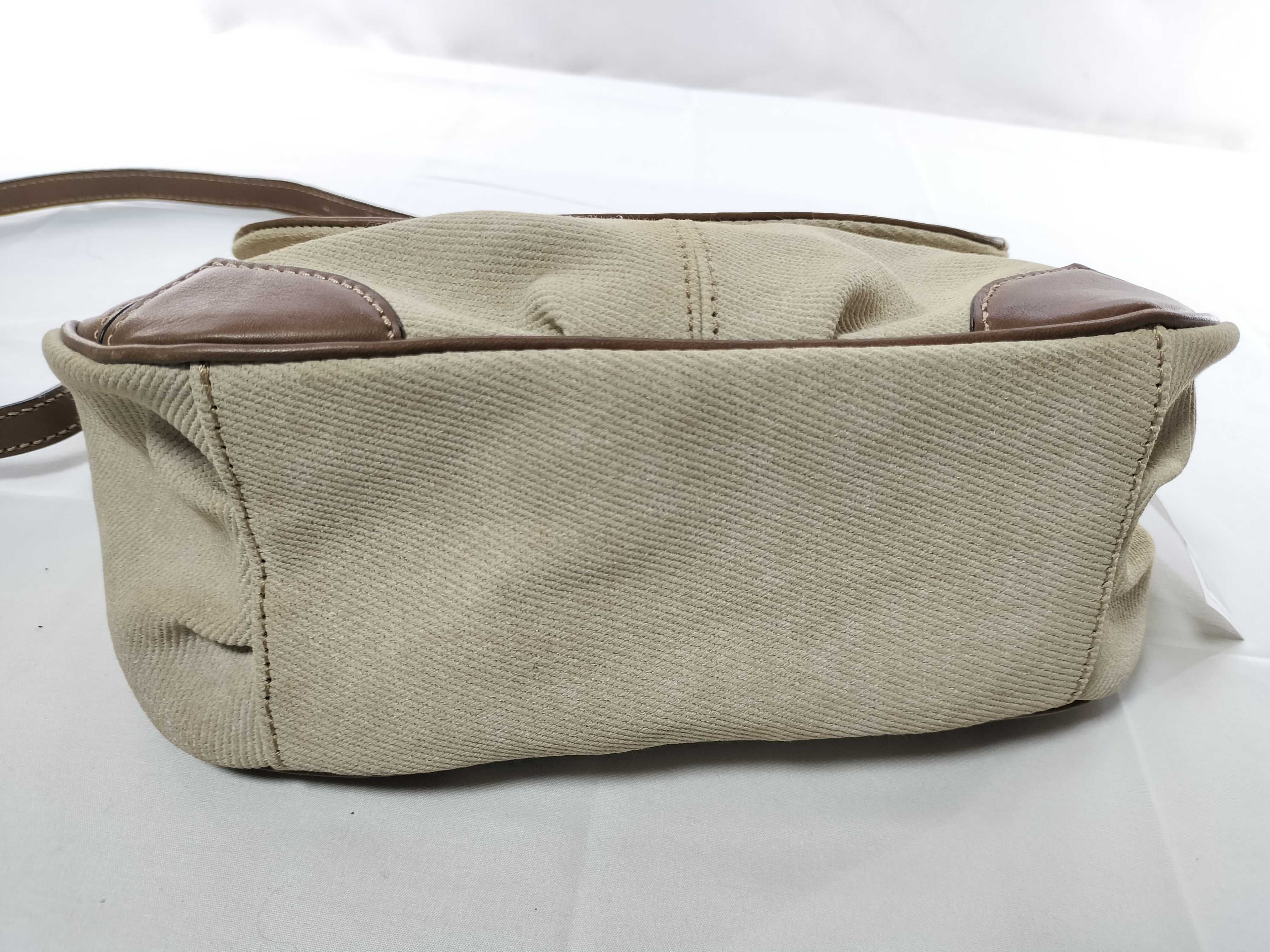 Blue Label Canvas Shoulder Bag — view 7