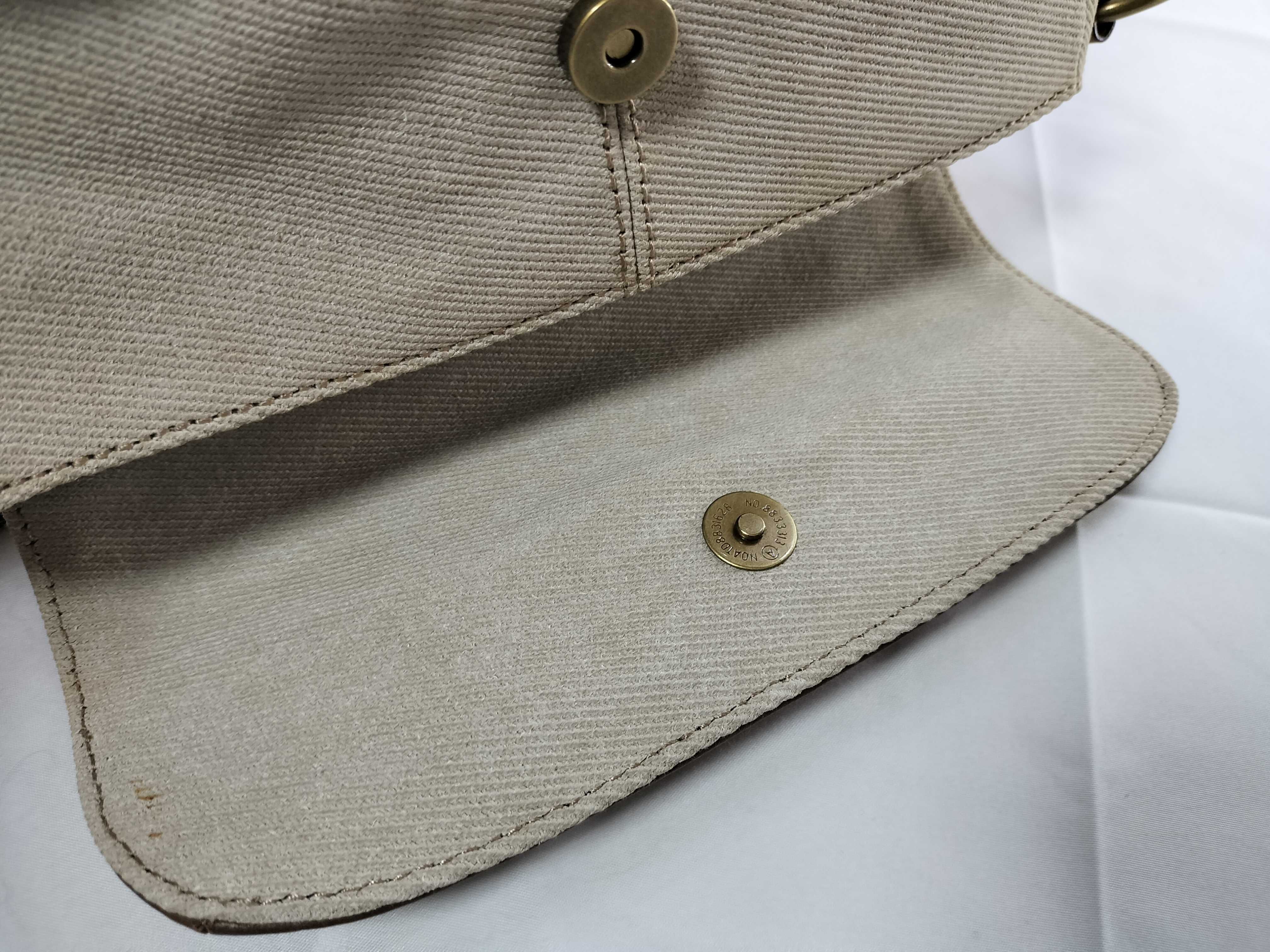 Blue Label Canvas Shoulder Bag — view 8