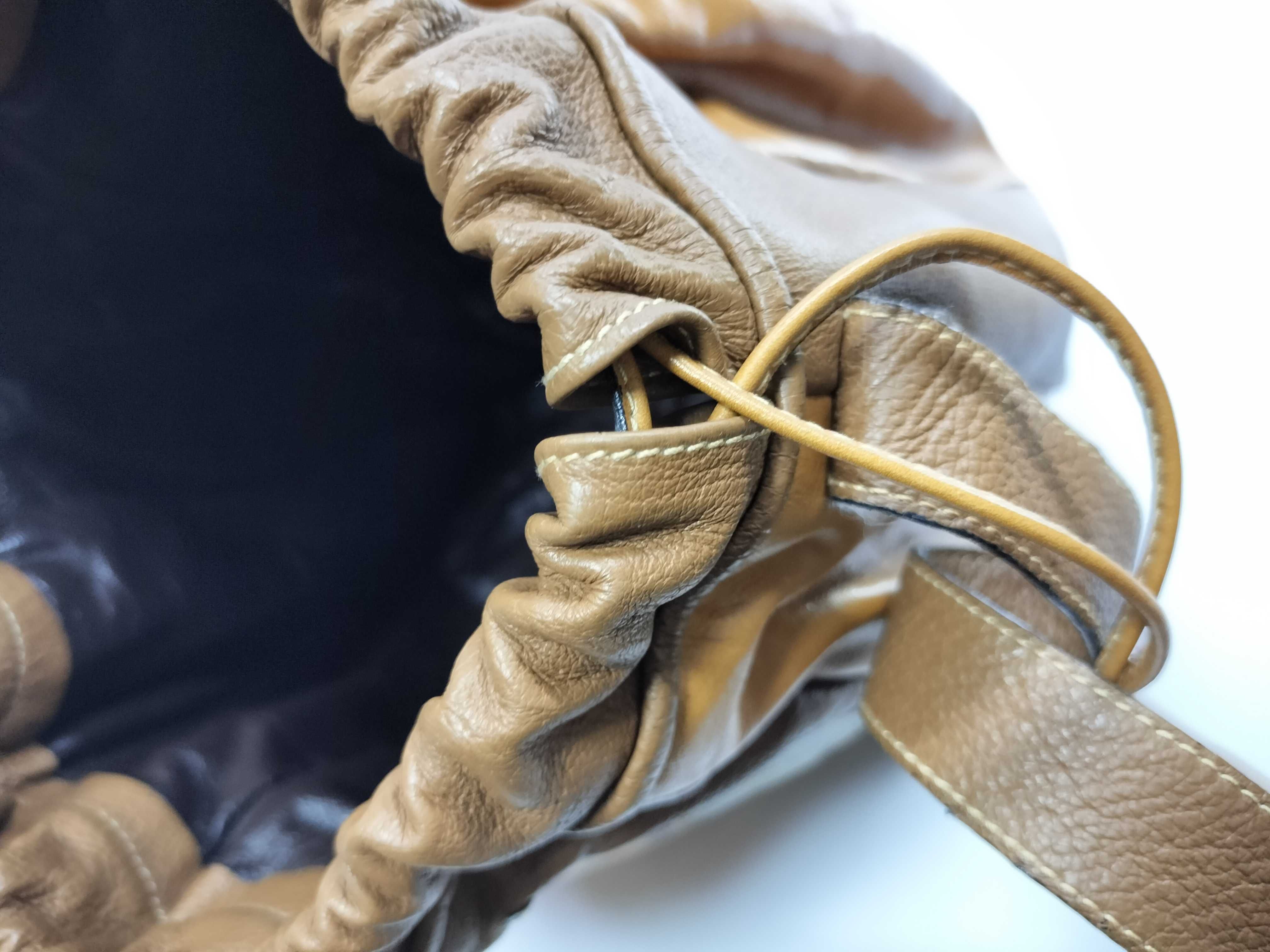 Vintage Drawstring Shoulder Bag — view 8