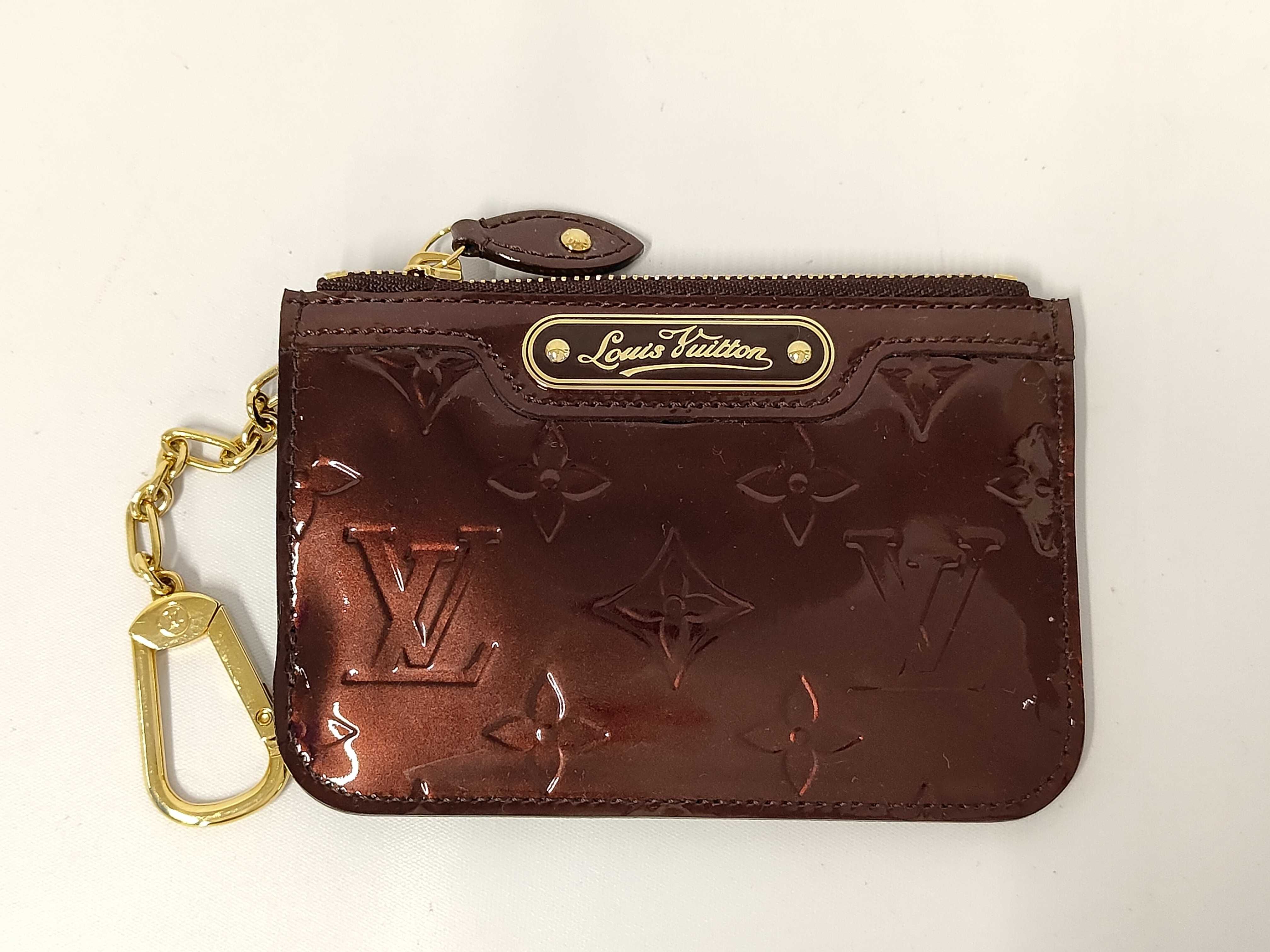 LV M93557 Vernis Coin Case