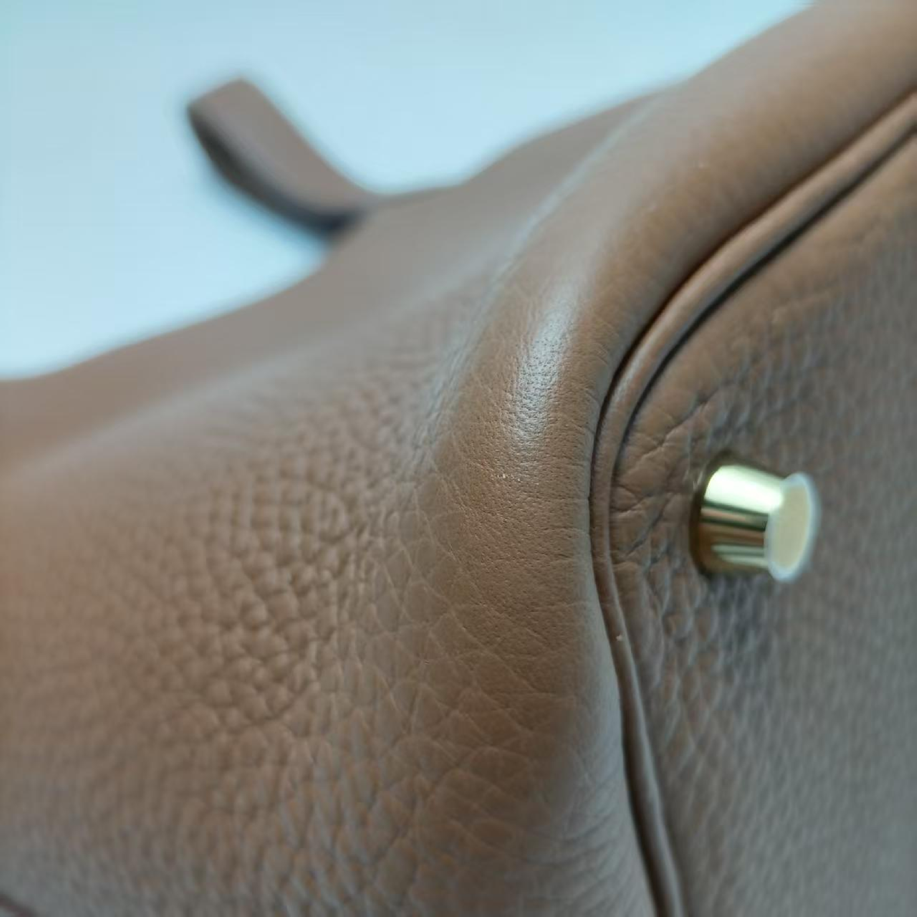 Picotan Cowhide Handbag (Image Blurry) Handbag — view 9