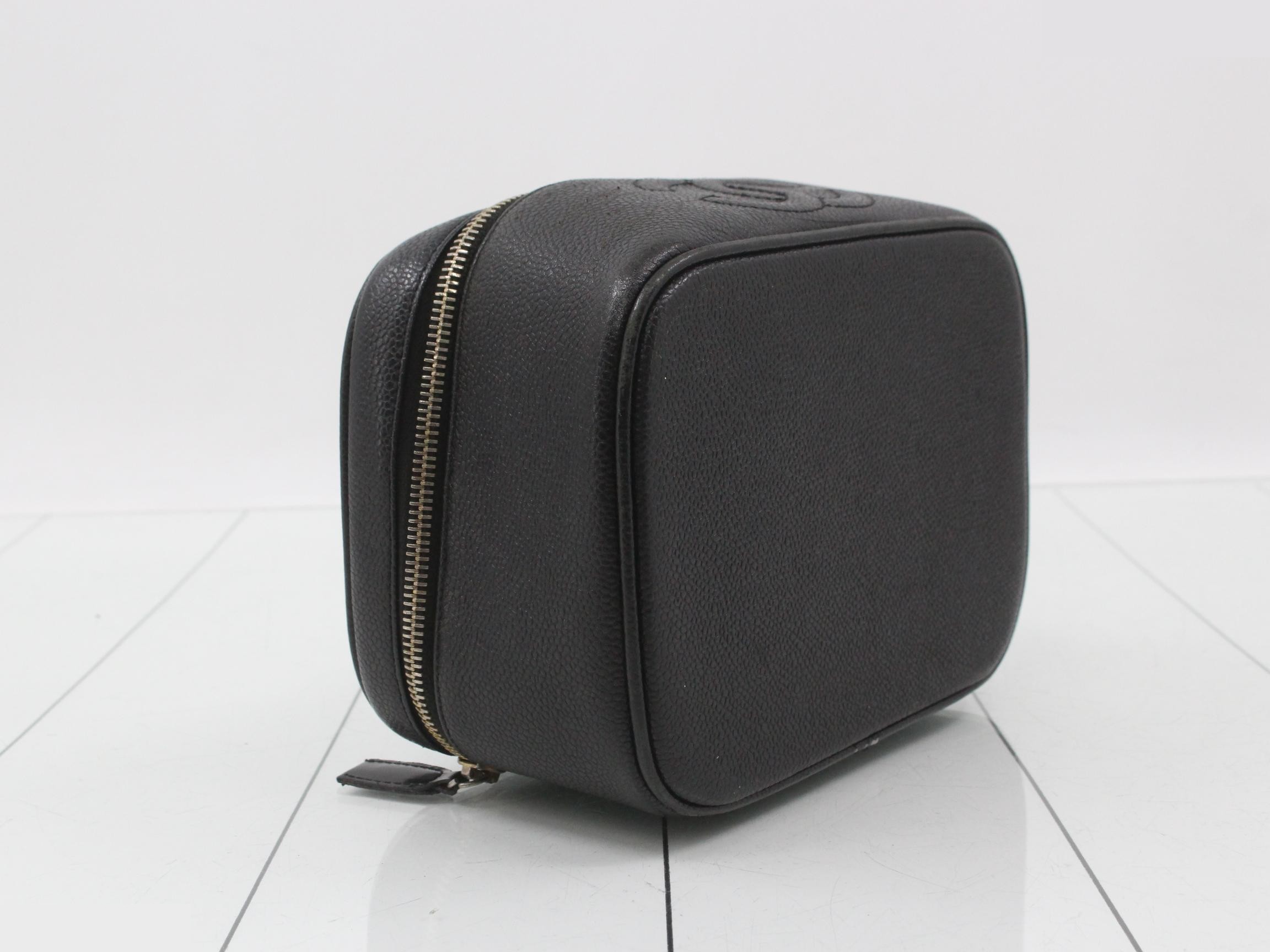 Vanity Handbag, Black, Caviar Leather — view 5