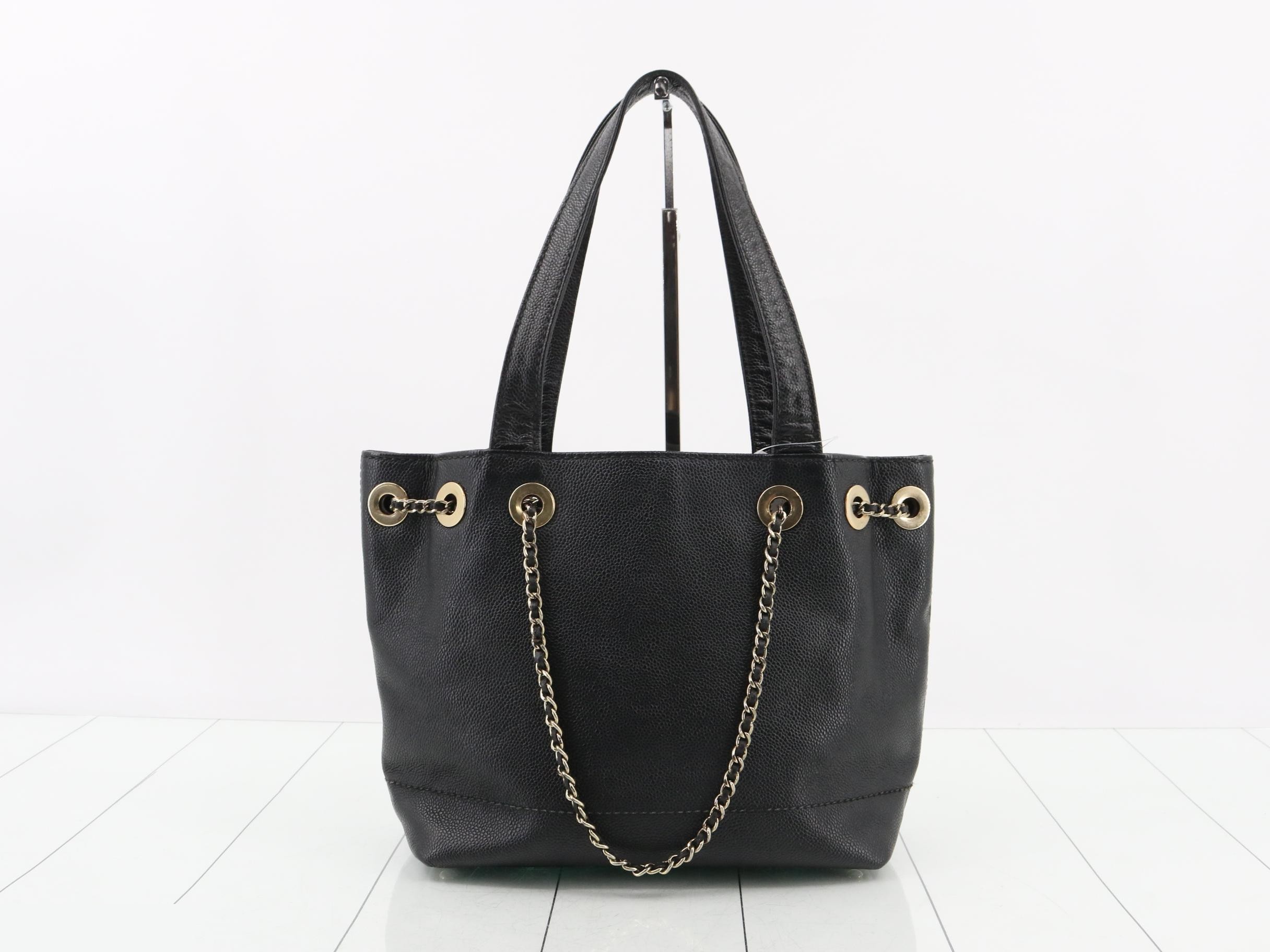 Coco Mark Semi-Shoulder Bag, Black — view 2