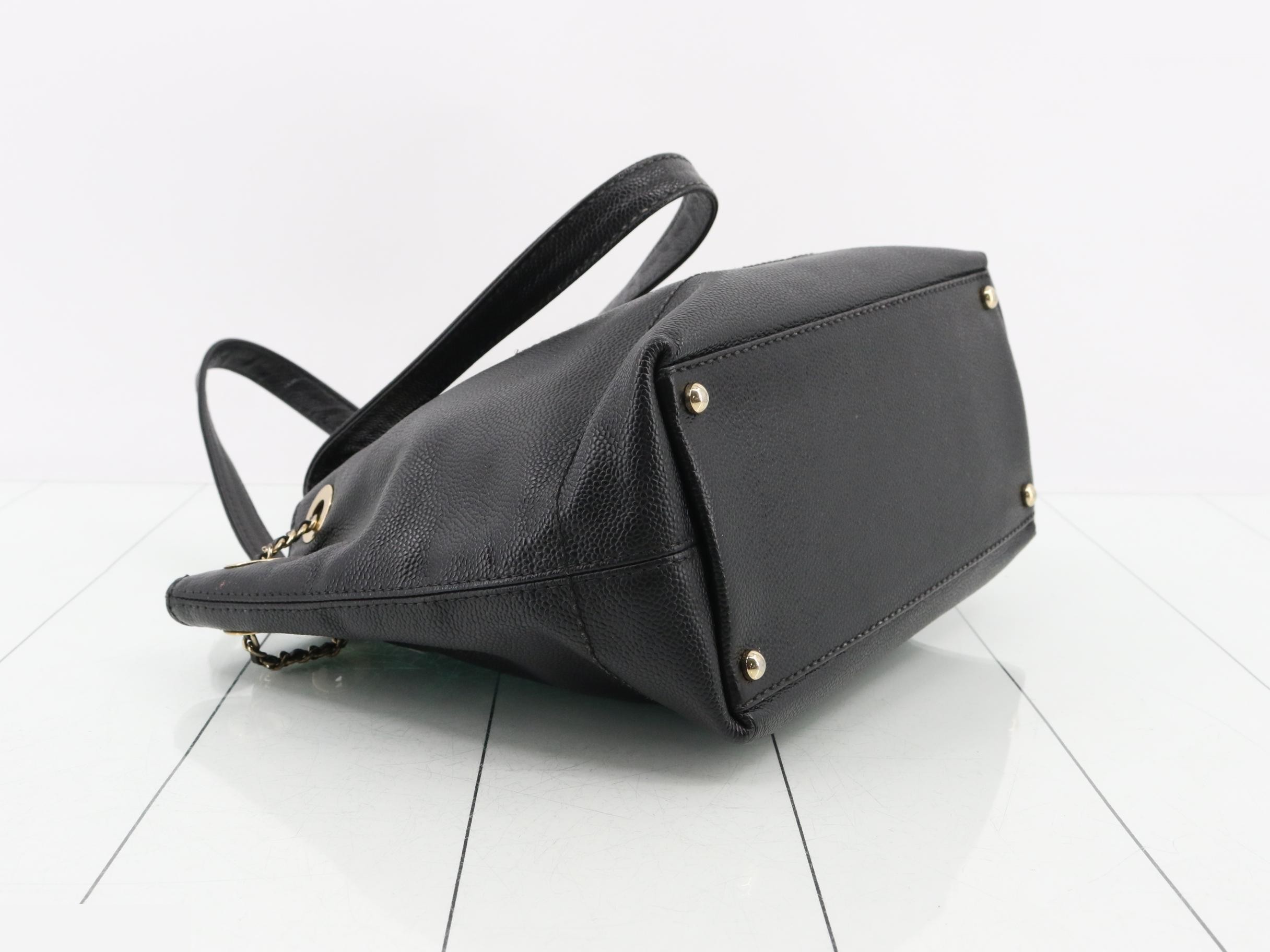 Coco Mark Semi-Shoulder Bag, Black — view 5